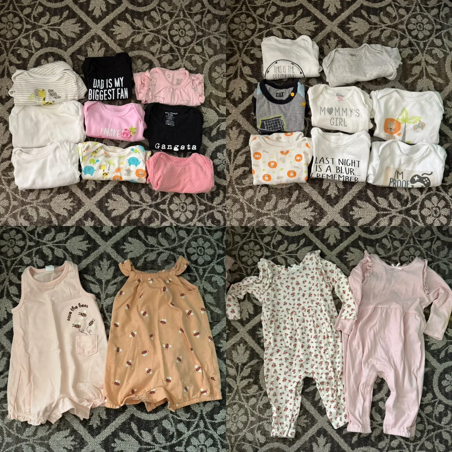 Baby Girl Clothes Bundle size 6-12 months image indicator(3)