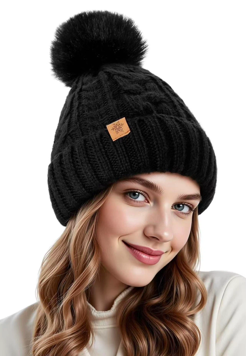 Pom-Pom Beanie - Keep Your Head Warm!