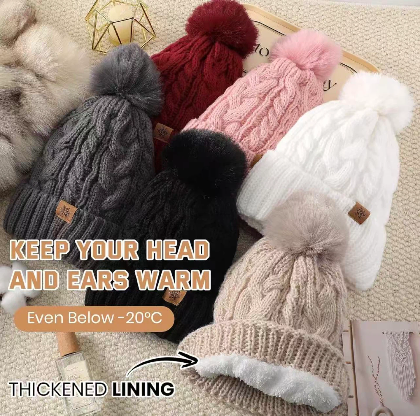 Pom-Pom Beanie - Keep Your Head Warm! - photo 5