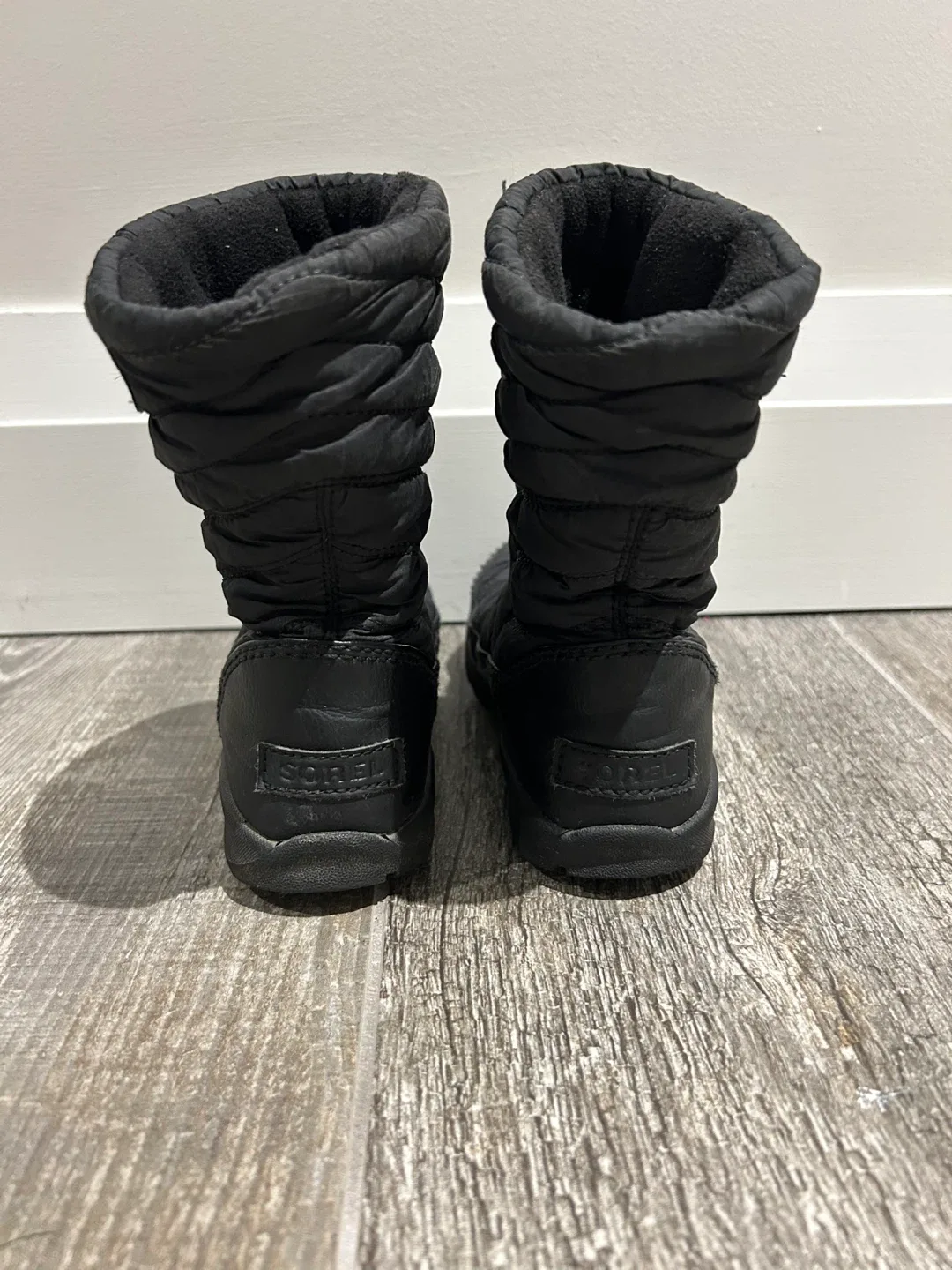 Sorel Black Puffy Winter Boots - Size 11 kids image indicator(4)