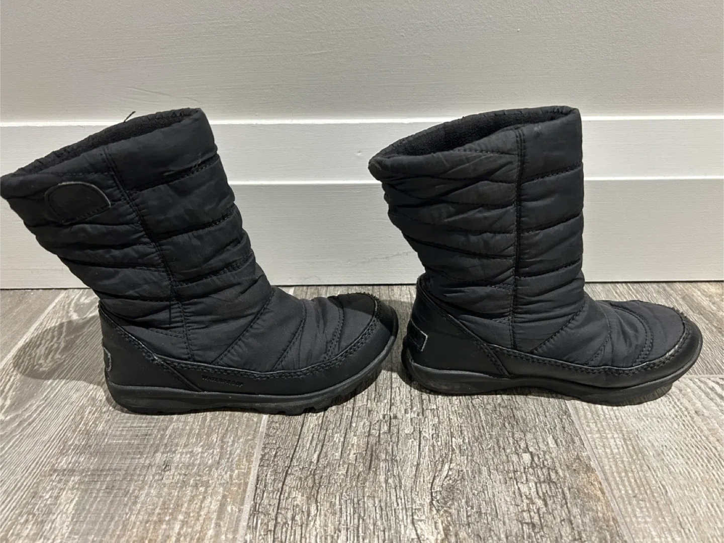Sorel Black Puffy Winter Boots - Size 11 kids image indicator(3)