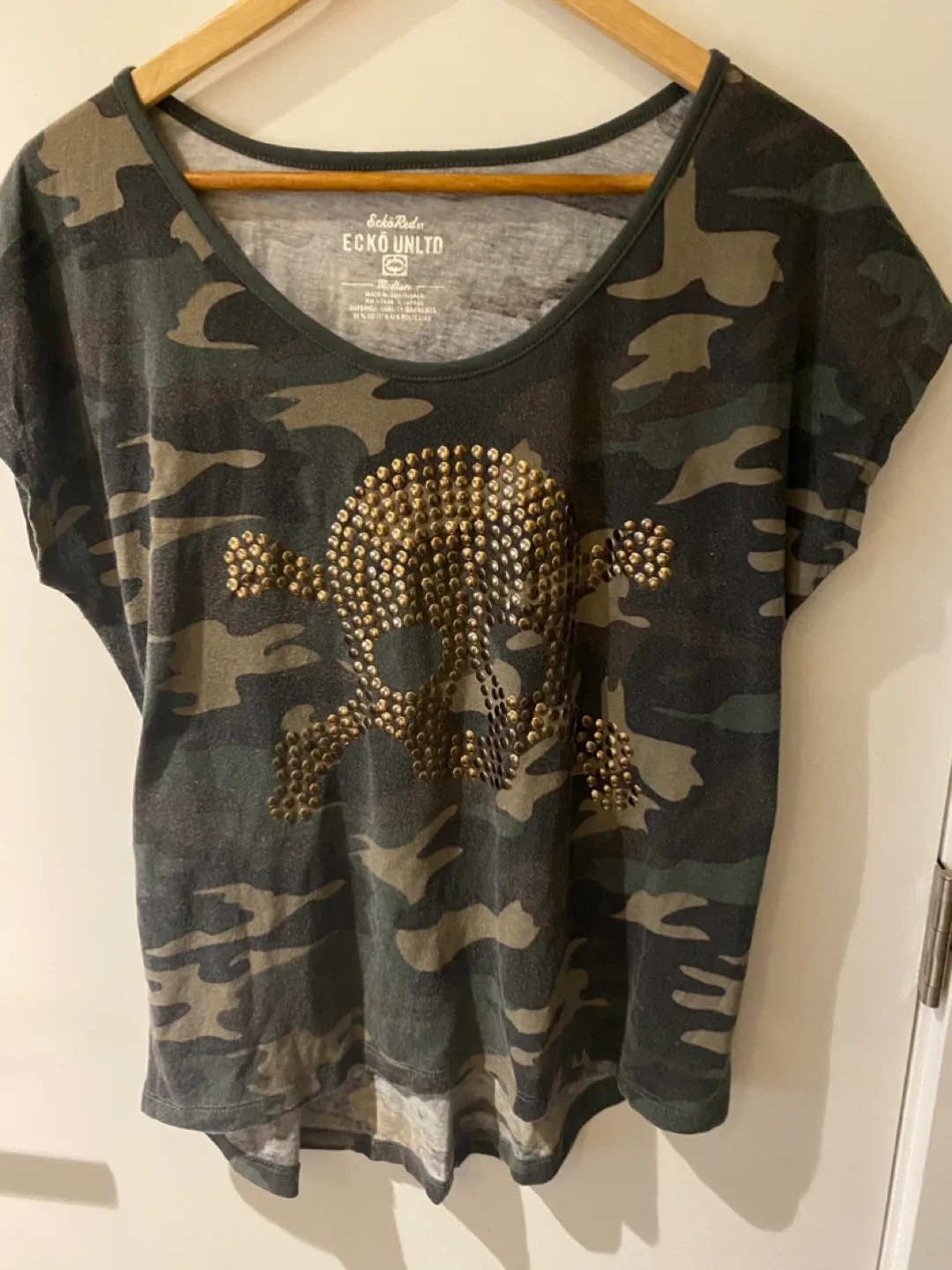 Ecko Unltd Camo Skull T-Shirt image indicator(2)