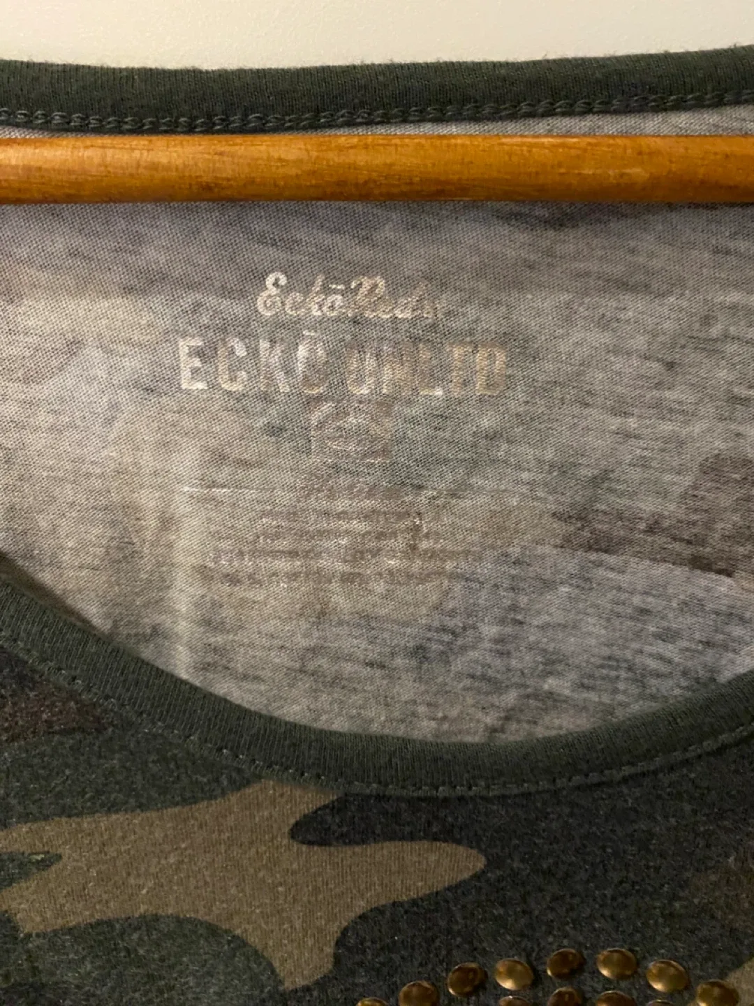 Ecko Unltd Camo Skull T-Shirt image indicator(4)