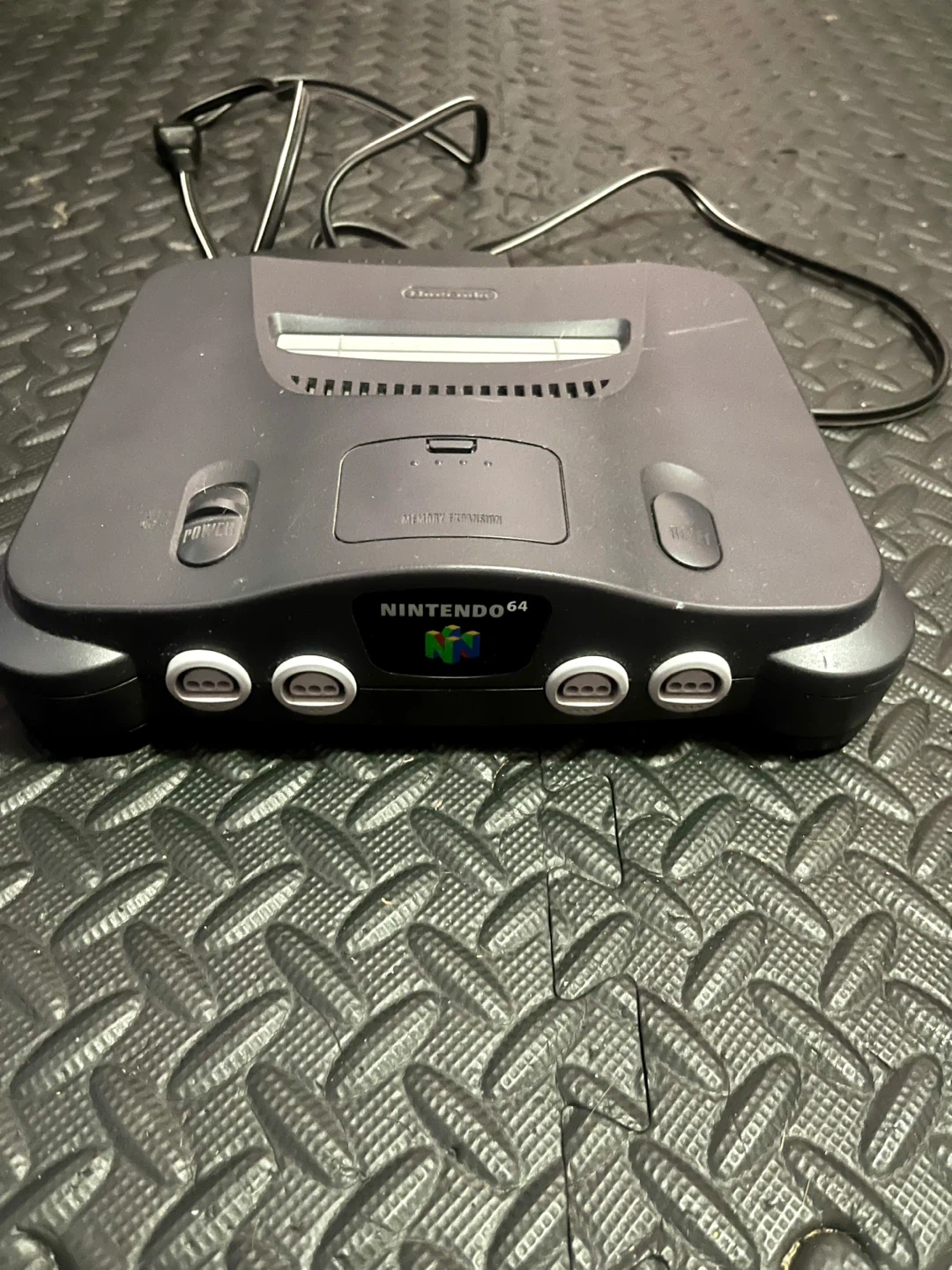 Nintendo 64 Console *Missing Multi Outlet Cord*