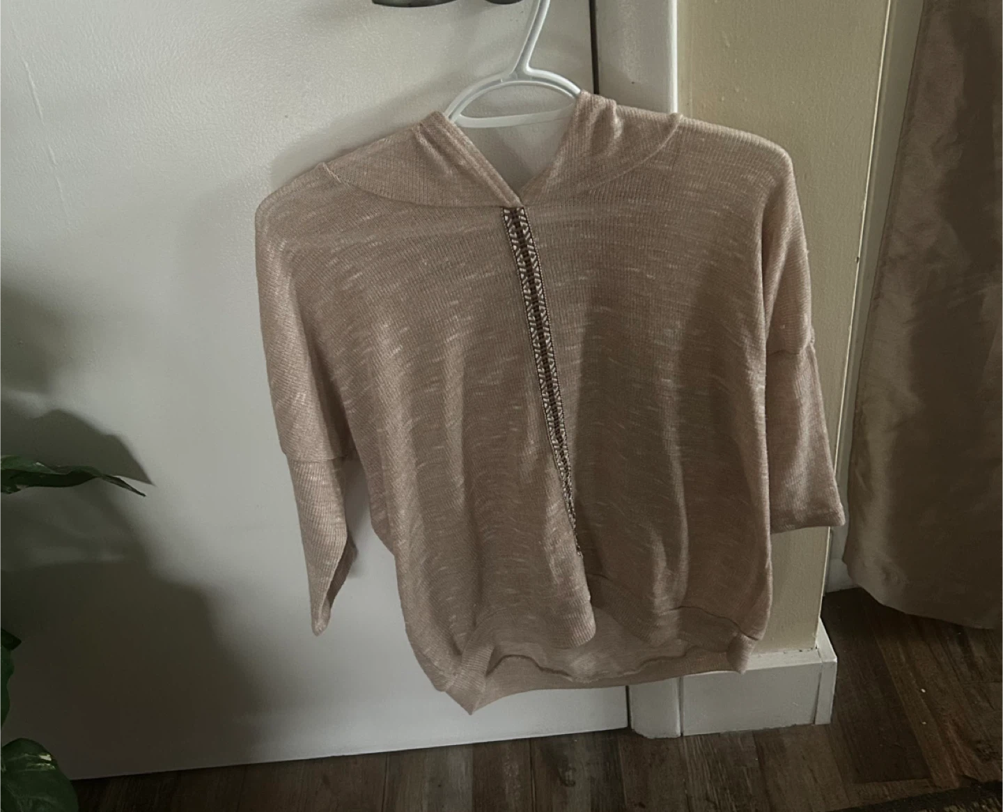 Hooded Sweater - Beige