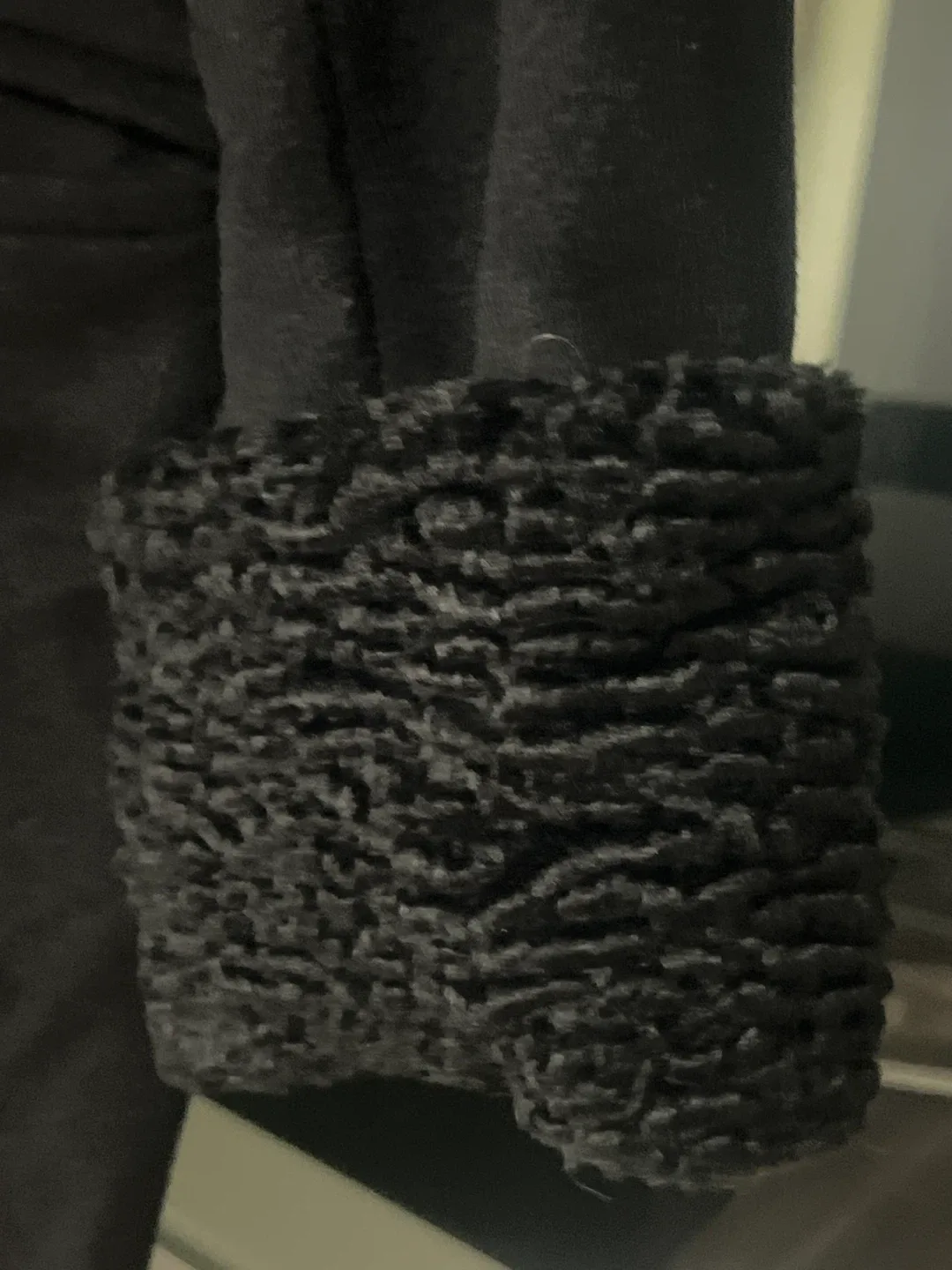 London Fog Black Wool Coat - Size 10 image indicator(3)