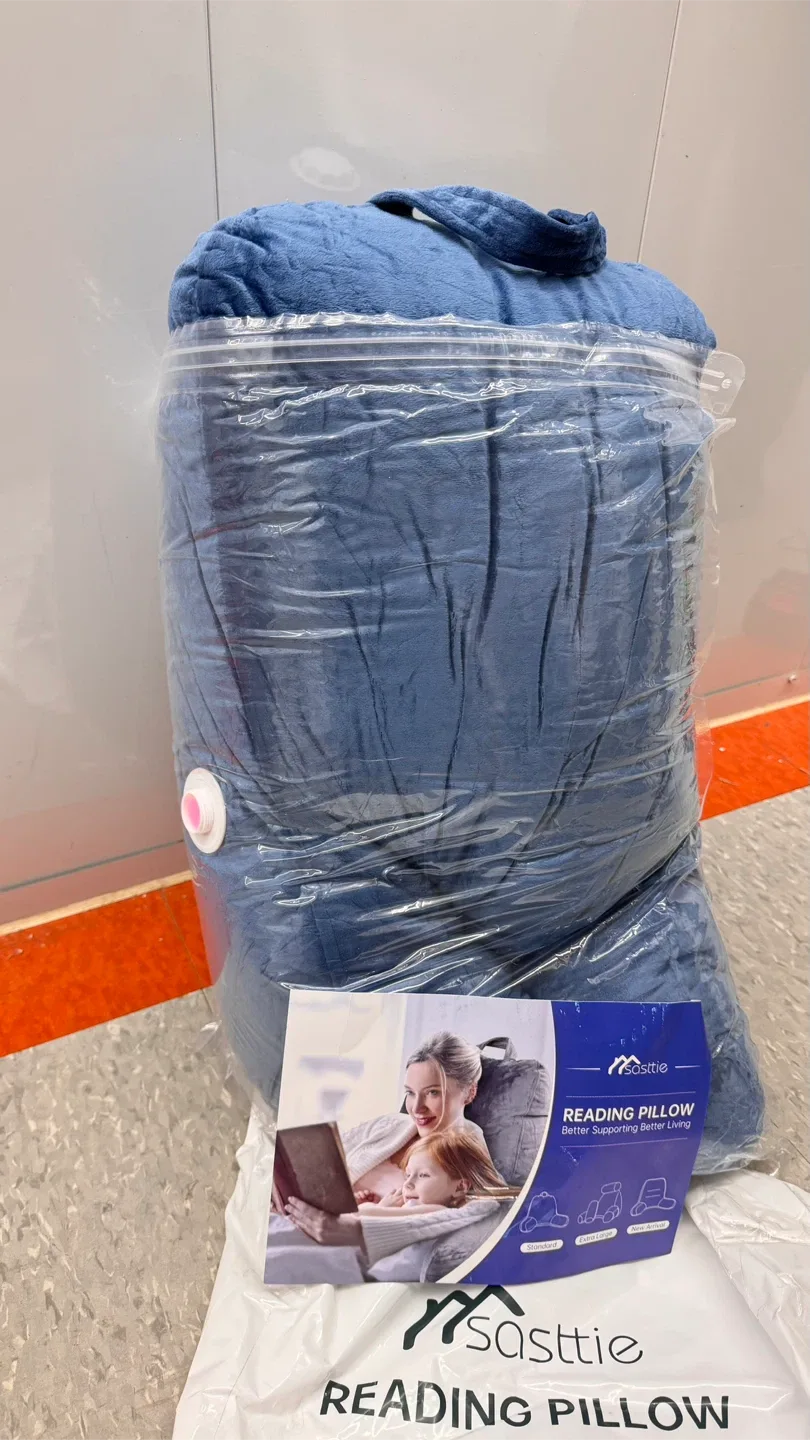 Sasttie Reading Pillow - Navy Standard Size image indicator(7)