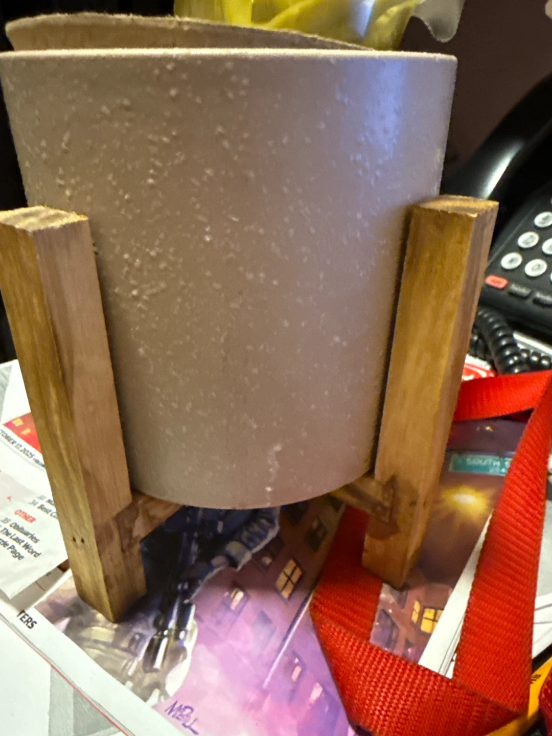 🥕 White Planter & cream - photo 2