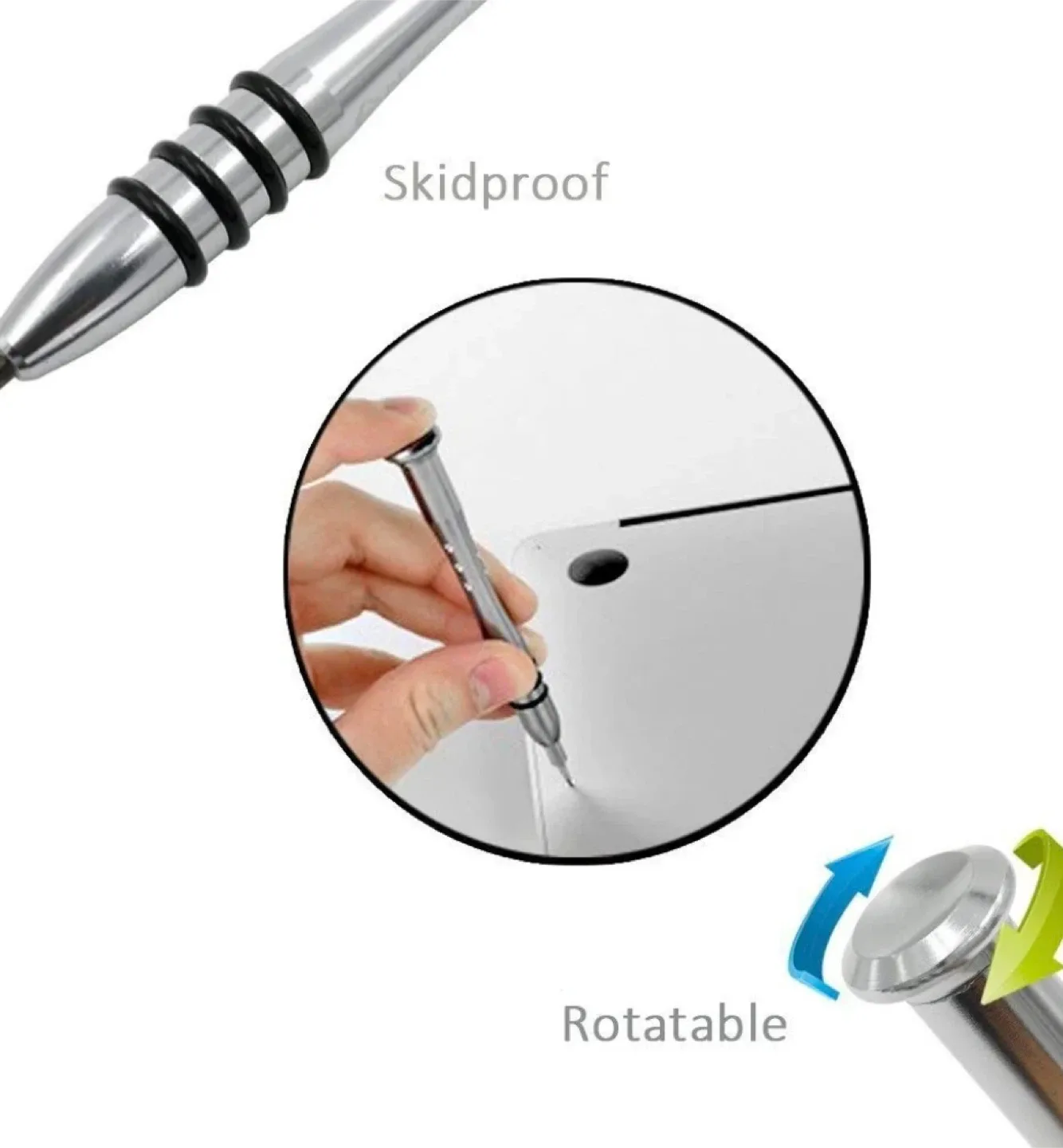 Stainless Steel Magnetic Screwdrivers for Macbook image indicator(4)