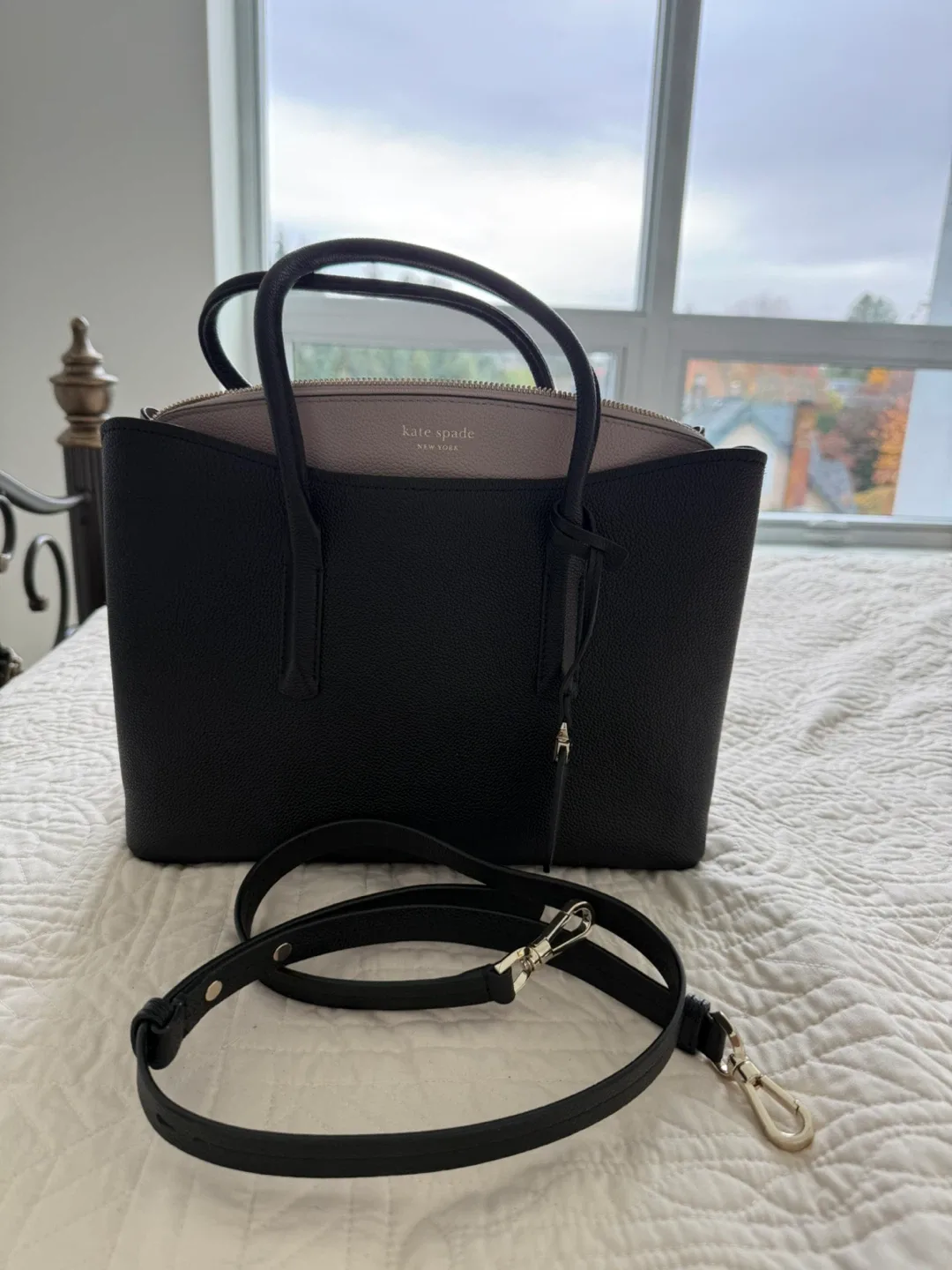 Kate Spade Black Tote Bag thumbnail