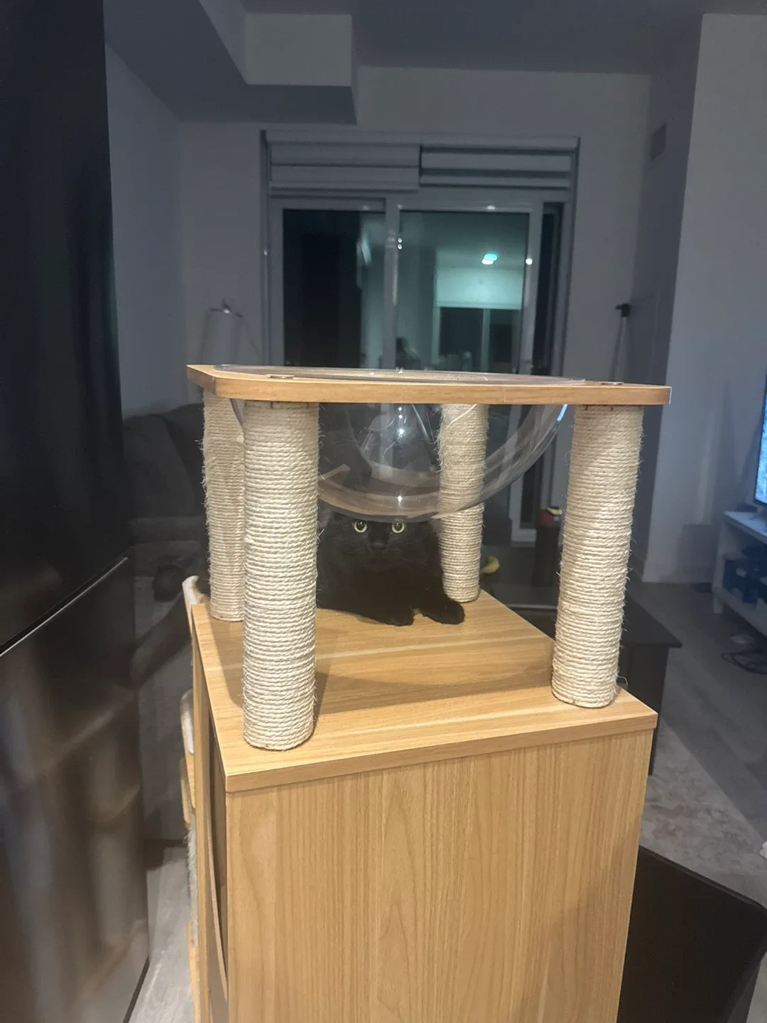 Cat Tree Tower with Scratching Post image indicator(5)