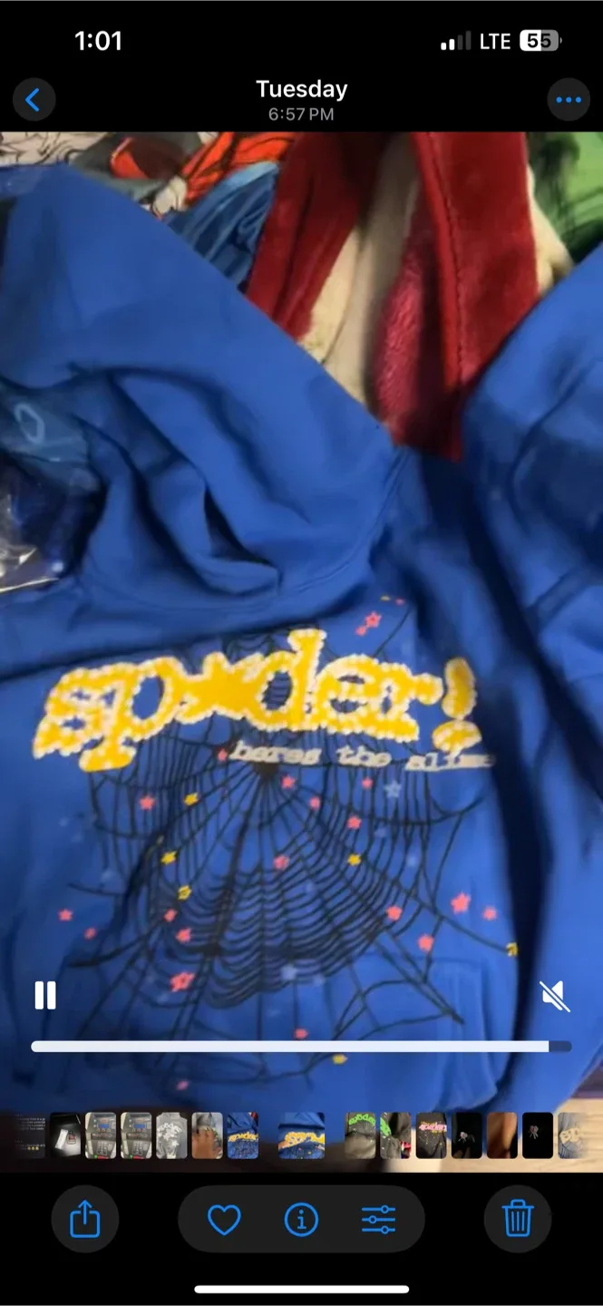 Sp5der hoodie