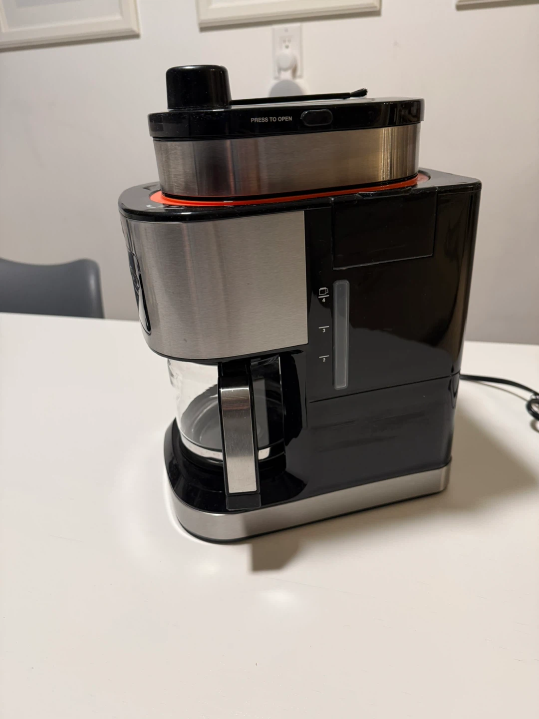 Krups Grind and Brew 2 in 1 Coffee Grinder & Maker - photo 2
