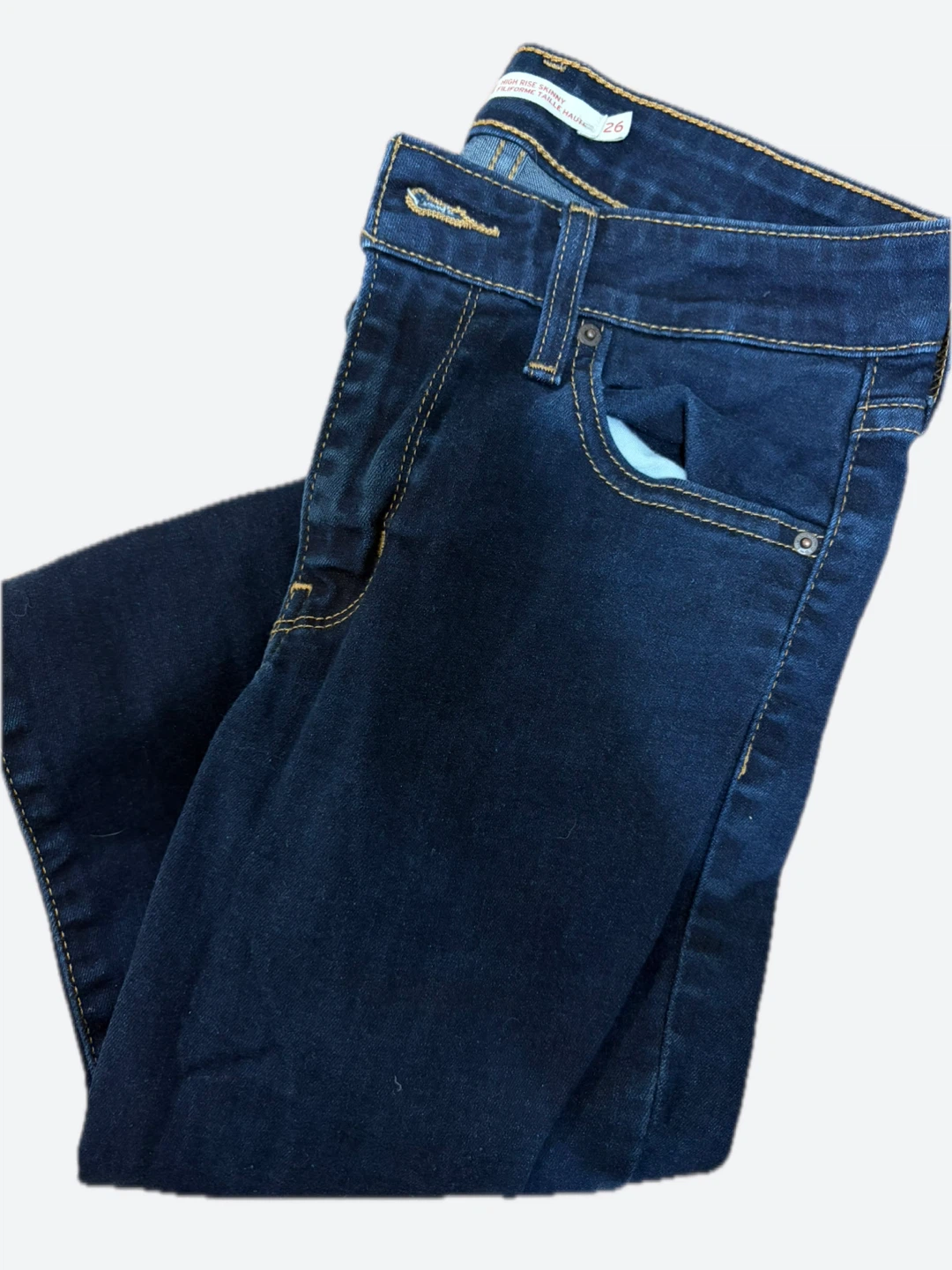 Levi’s 721 High Rise Skinny Jean Sz26 - photo 2