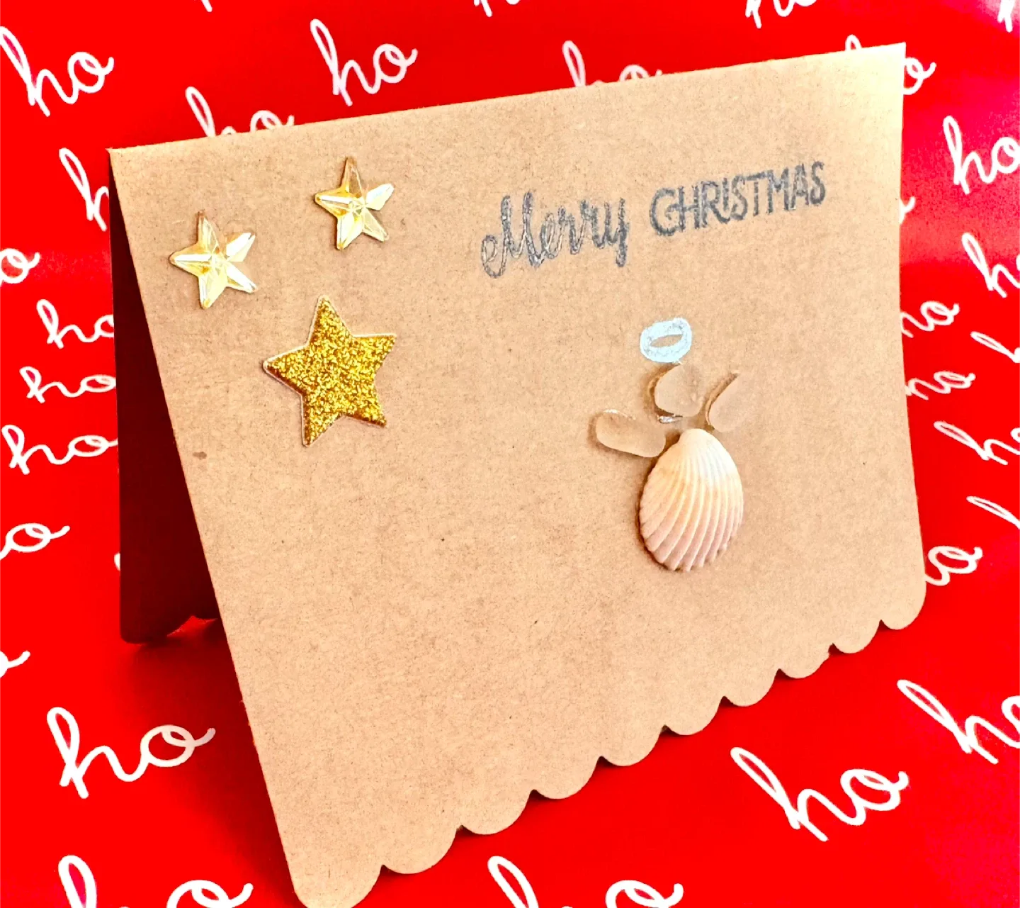 $5.00 Handmade ‘Beach Glass’ Christmas Cards image indicator(2)