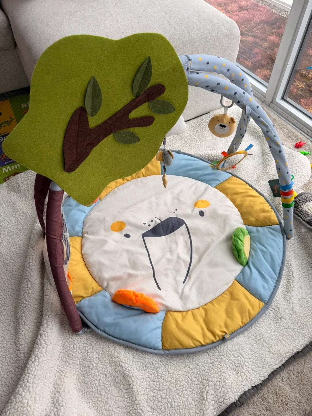 Baby Activity Gym, Nursing Pillow, & Bath Support Seat image indicator(2)