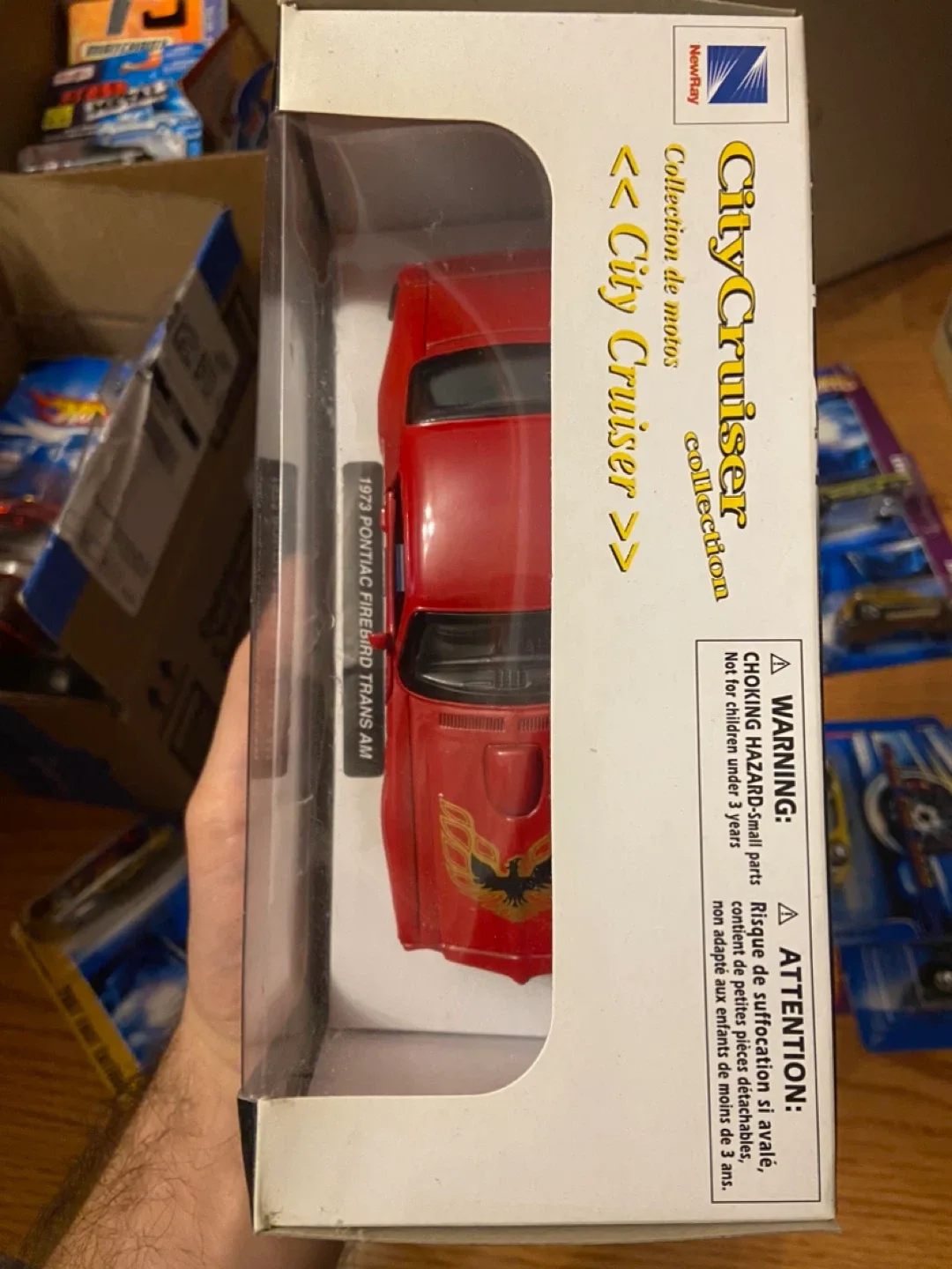 NewRay City Cruiser 1973 Pontiac Firebird Trans AM image indicator(5)