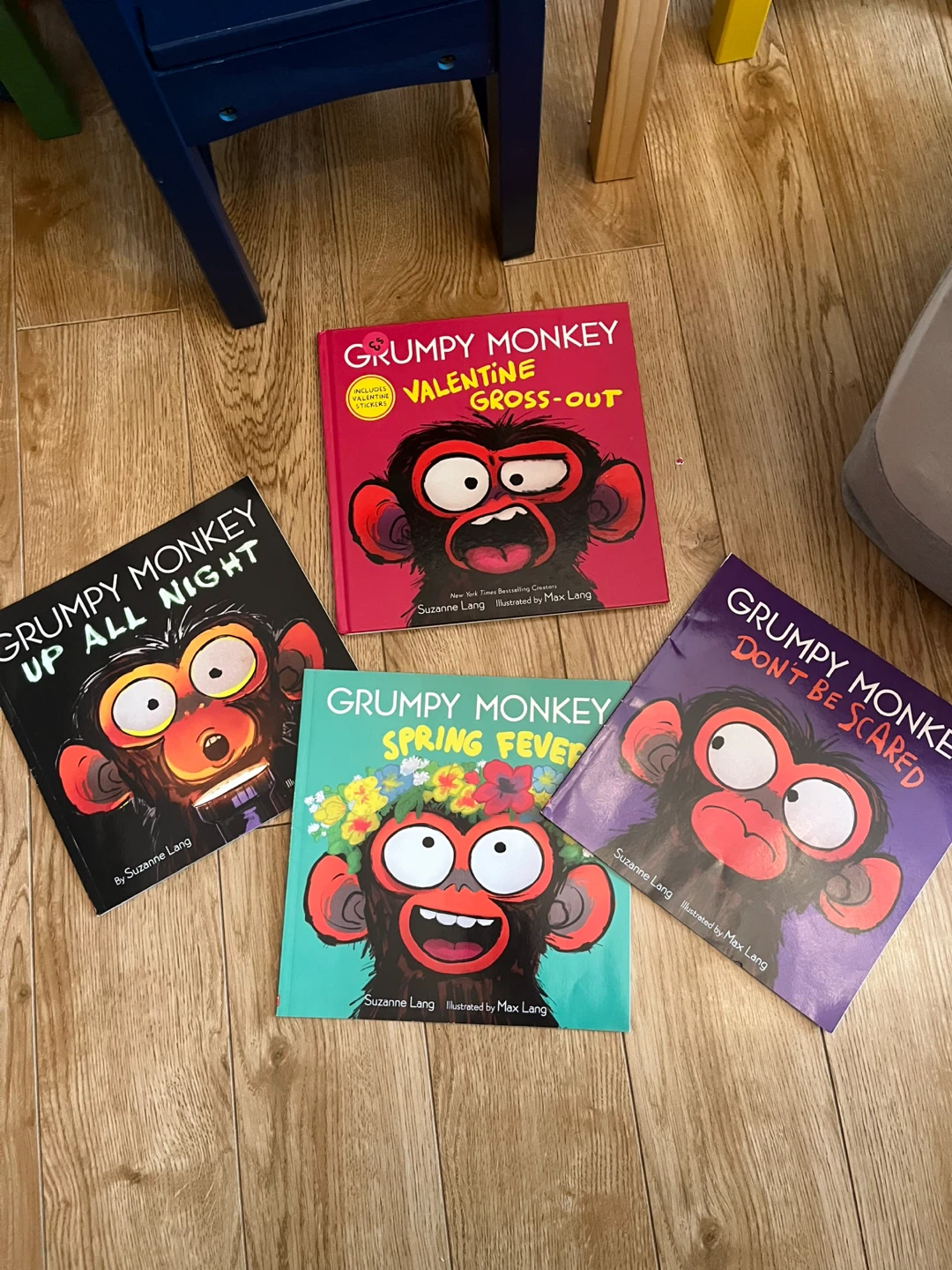 Grumpy Monkey Book Set (4 Books)