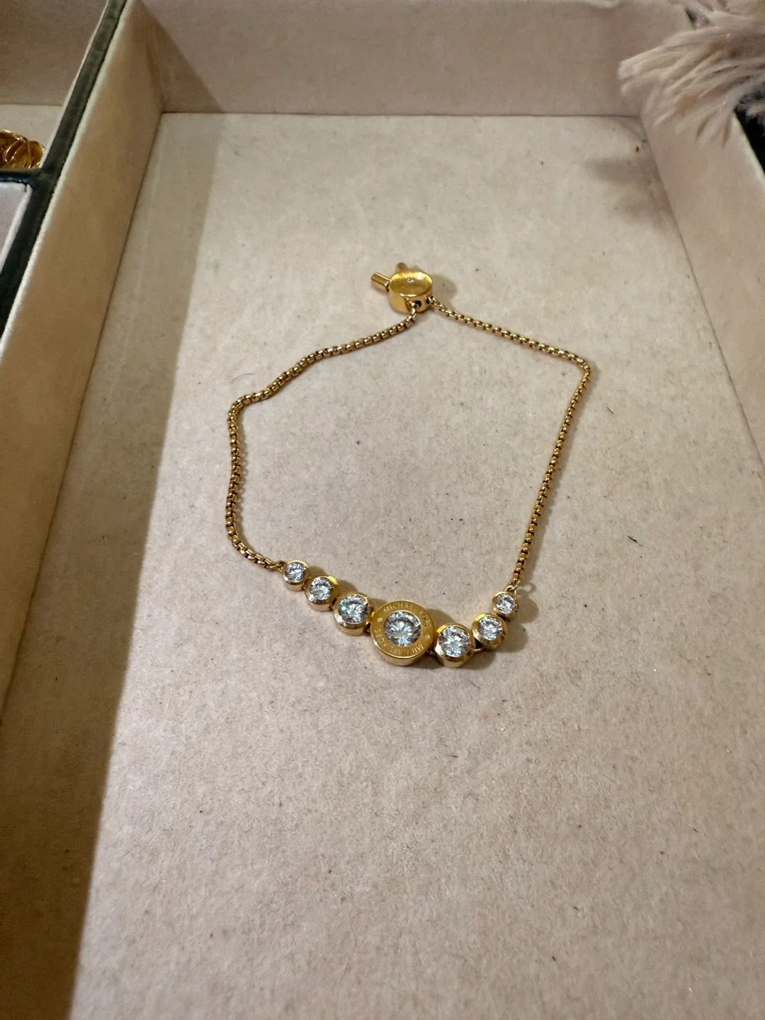 Michael Kors Gold-Tone Bracelet image indicator(2)