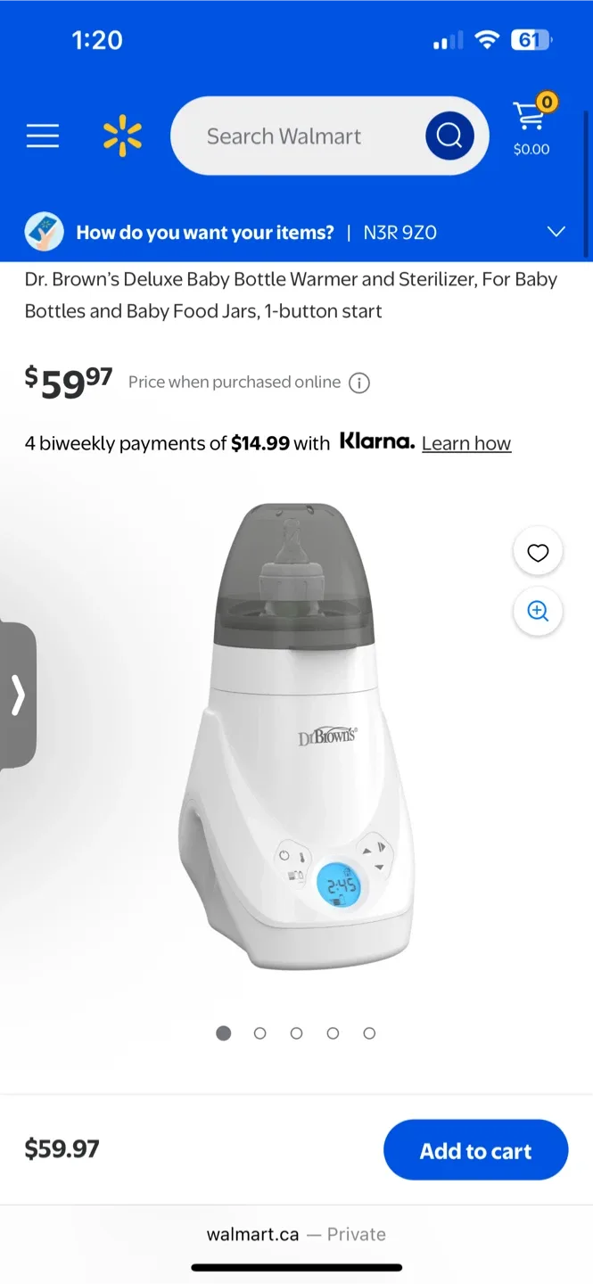 Dr. Brown's Deluxe Baby Bottle Warmer and Sterilizer image indicator(4)