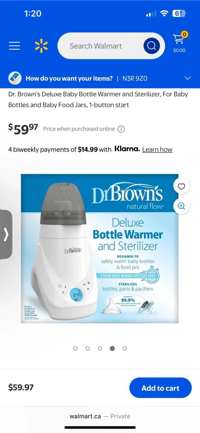 Dr. Brown's Deluxe Baby Bottle Warmer and Sterilizer image indicator(2)