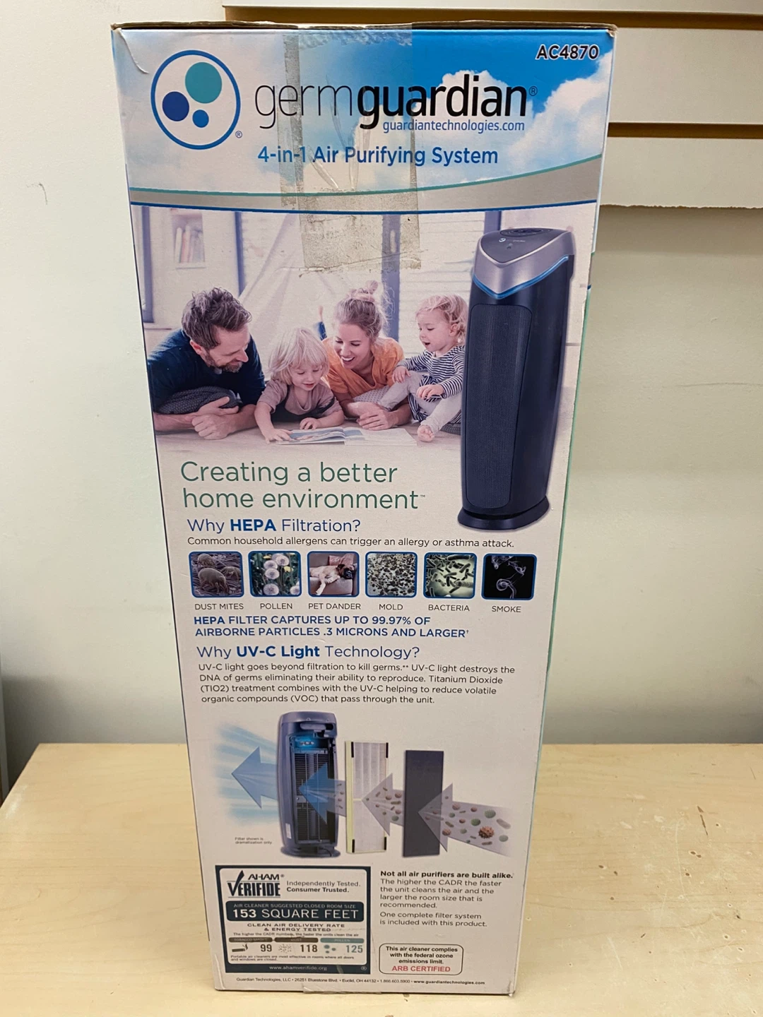 Air Purifying System. Germguardian - photo 2