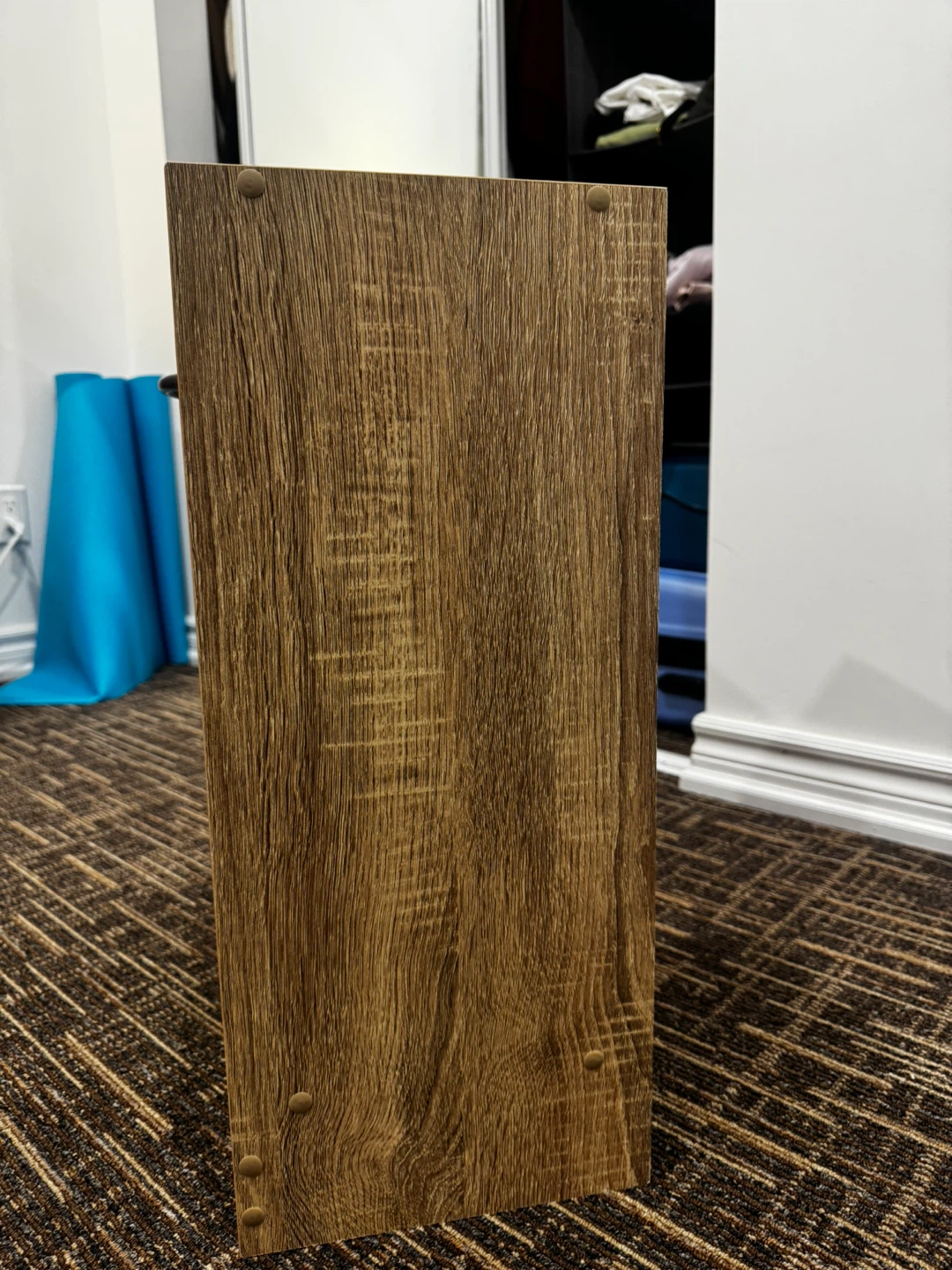 Wood Nightstand with Drawer - photo 2
