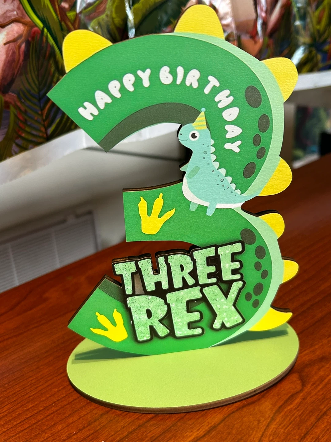 Three Rex Birthday Party Decorations - photo 3