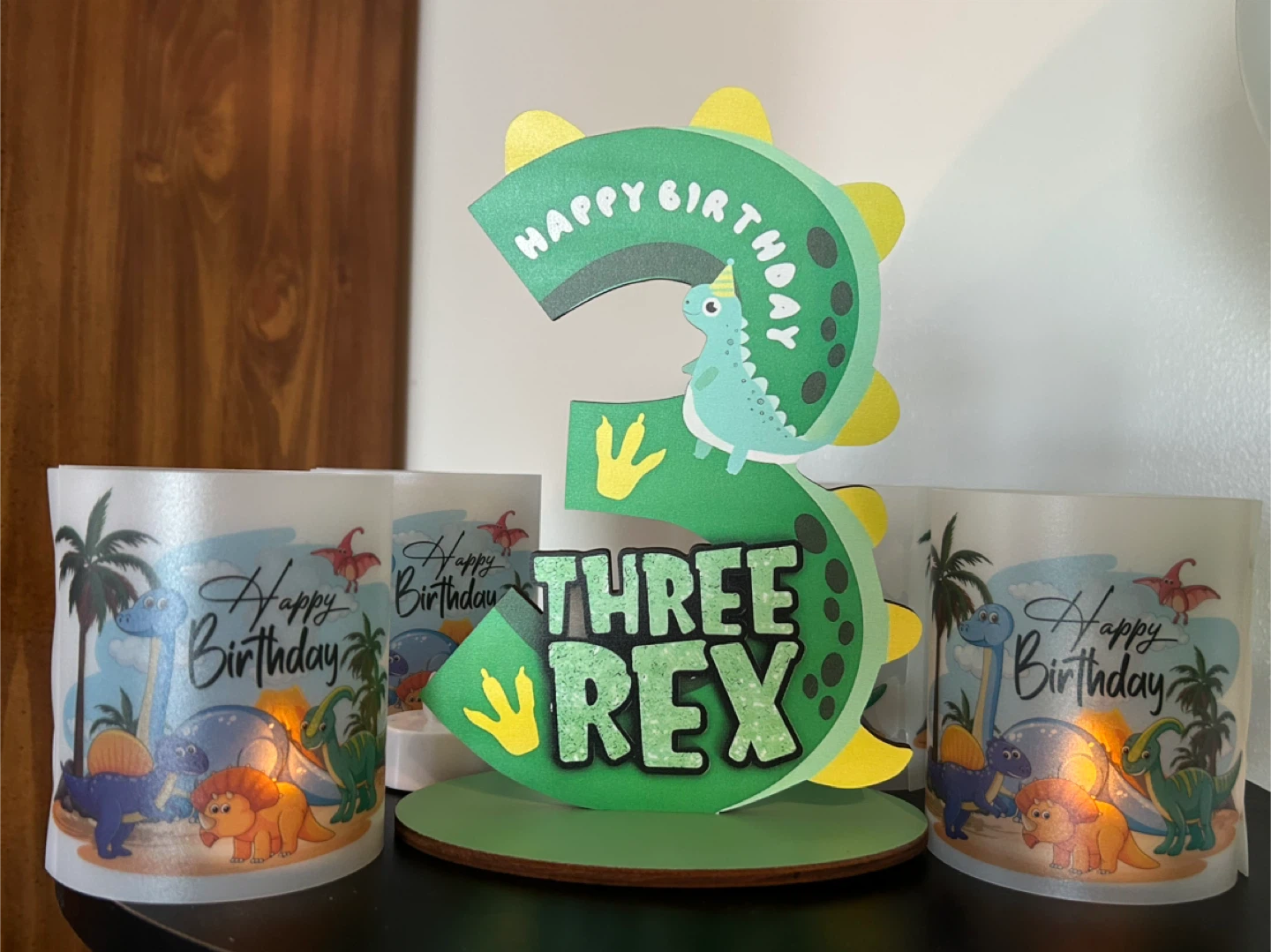 Three Rex Birthday Party Decorations - photo 4