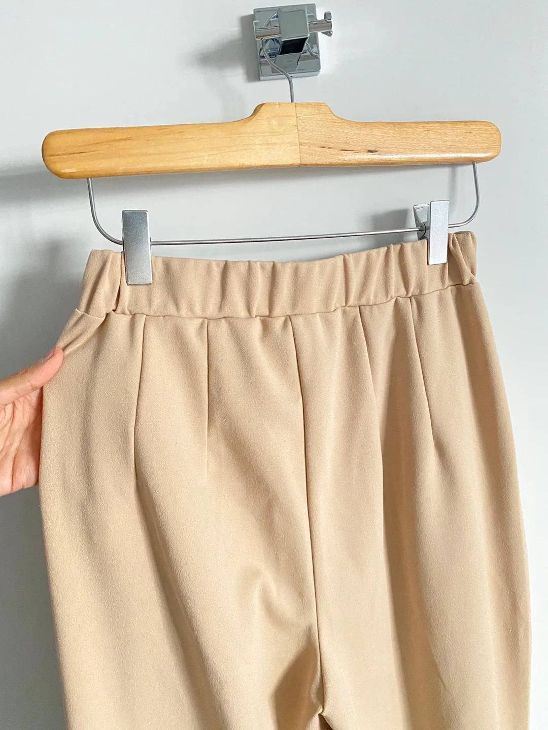 Formal Wide Leg Pleated Pants image indicator(6)
