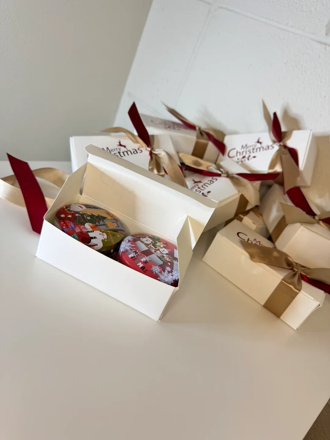 Christmas Candle Gift Set | 2×2.5oz | Handmade Soy Candles image indicator(6)