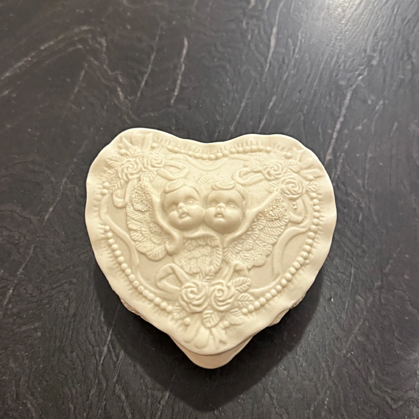 Heart-Shaped Trinket Box