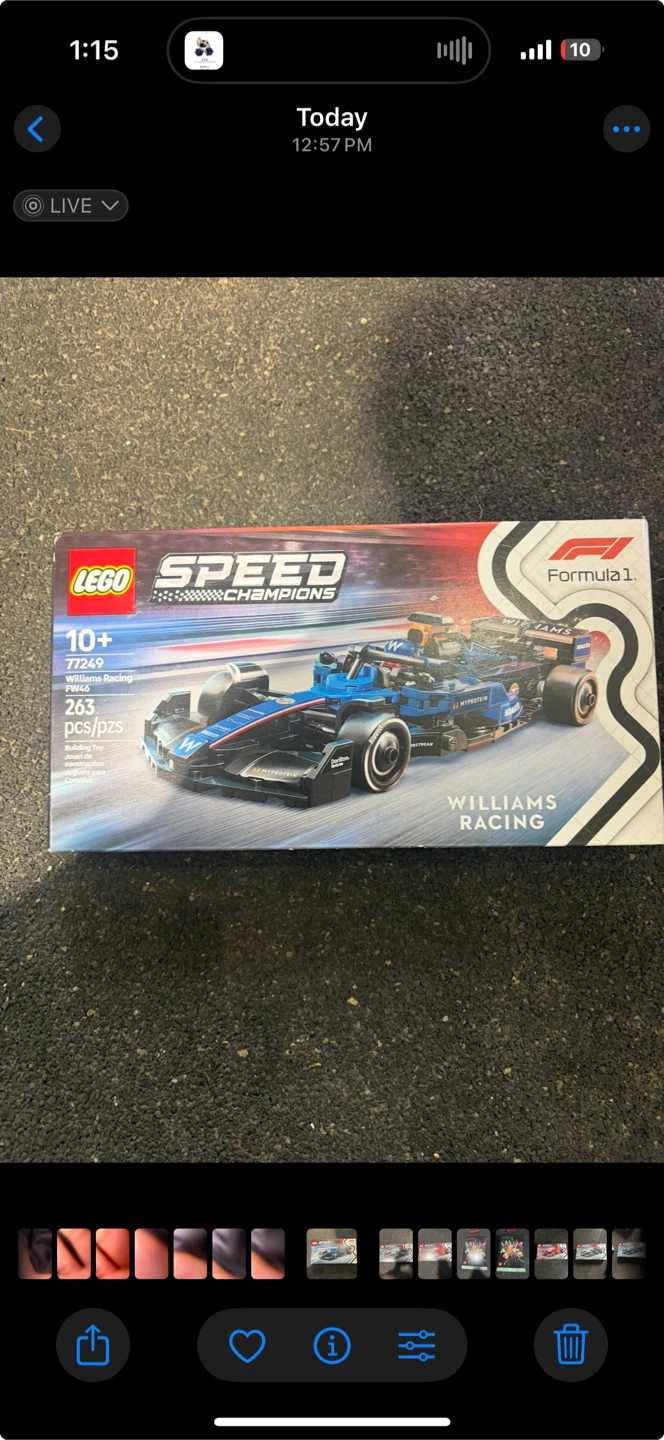 LEGO Speed Champions Williams Racing FW46 - New!