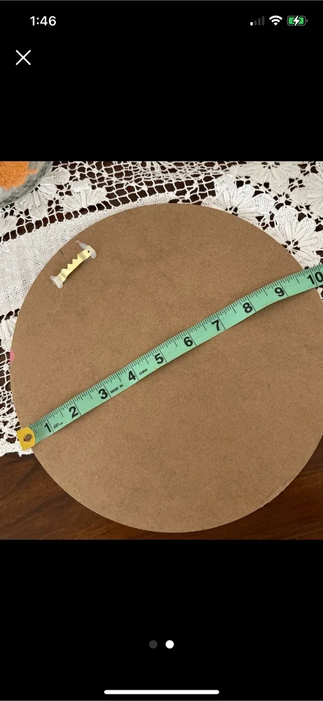 Ramadan Mubarak Round Wall Decor🥕 image indicator(2)