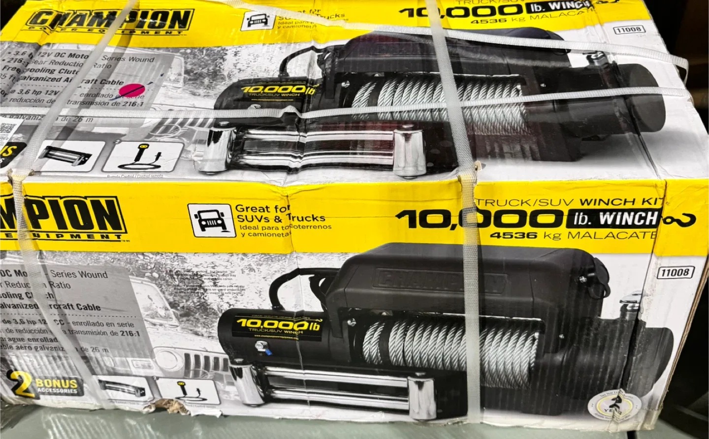 Champion Truck/SUV Winch Kit - 10,000 lb thumbnail