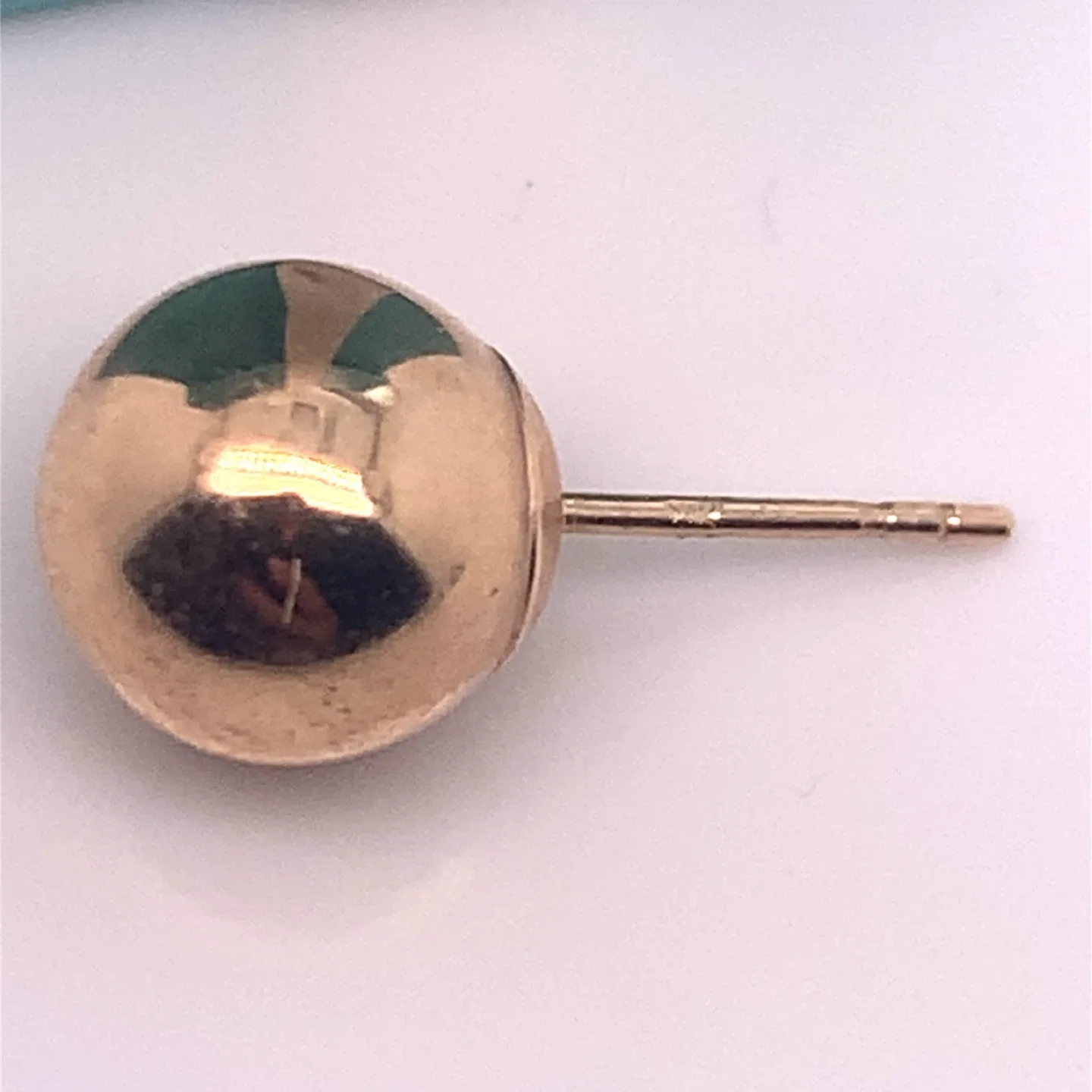 14k Gold Lot of 4 single Stud Earrings - Gold, Pearl, Star image indicator(5)