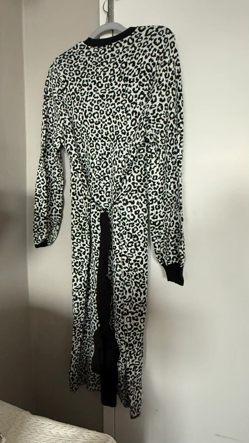 Ann Taylor Leopard Print Dress - Size L image indicator(2)