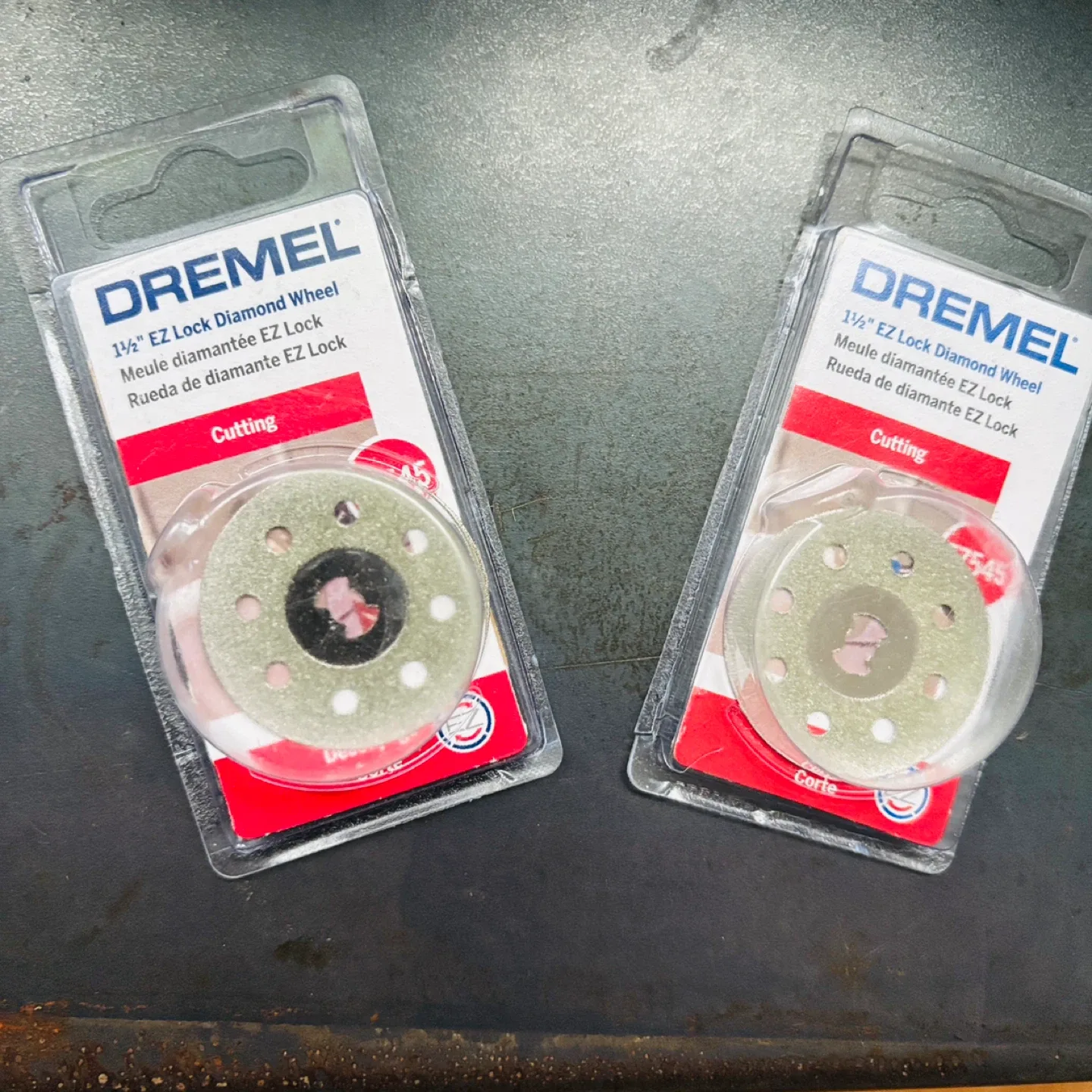 *New* $115 2x Dremel EZ545 EZ Lock Diamond Cutting Wheel