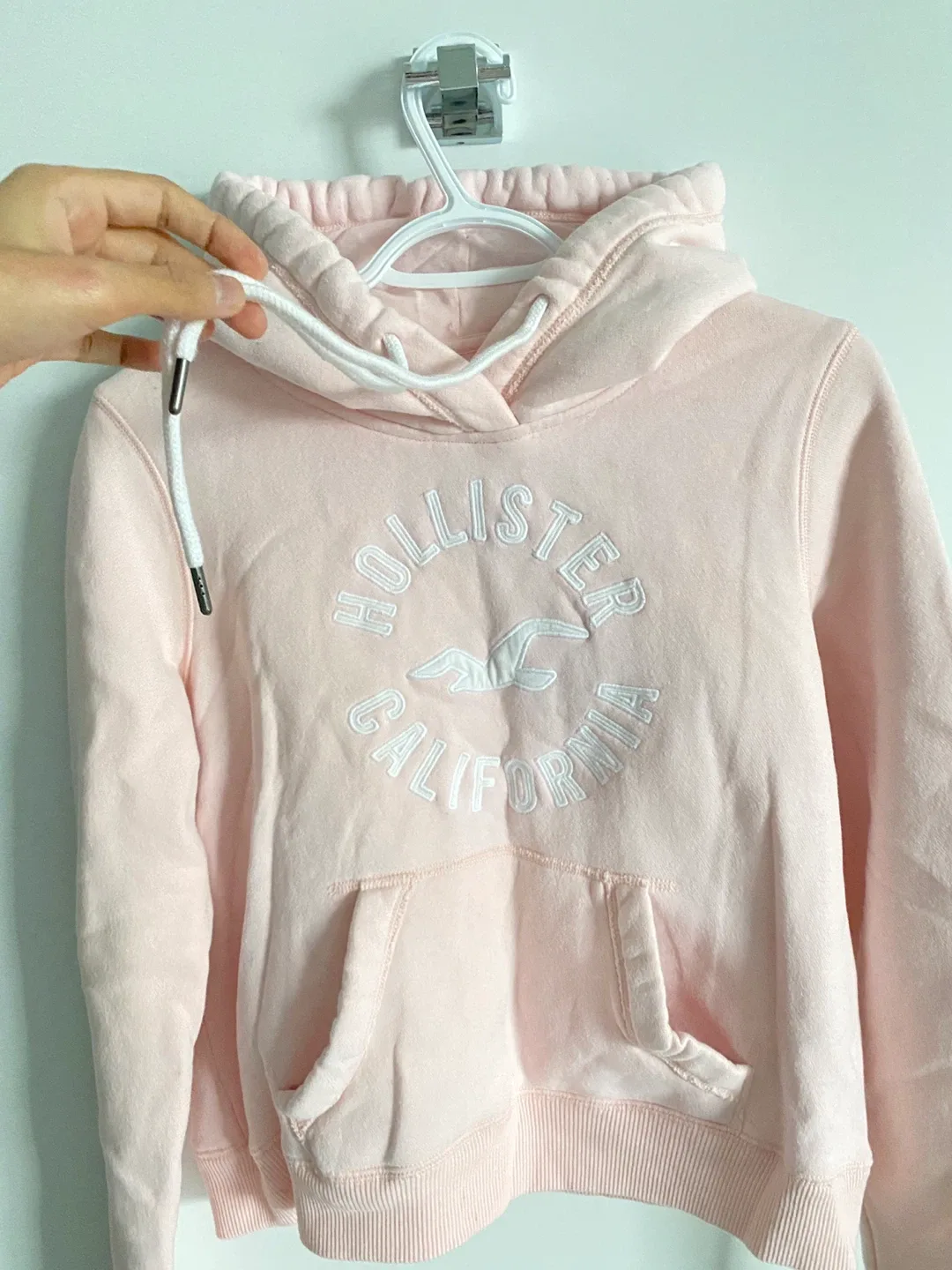 Cute Pink Hollister Hoodie image indicator(5)
