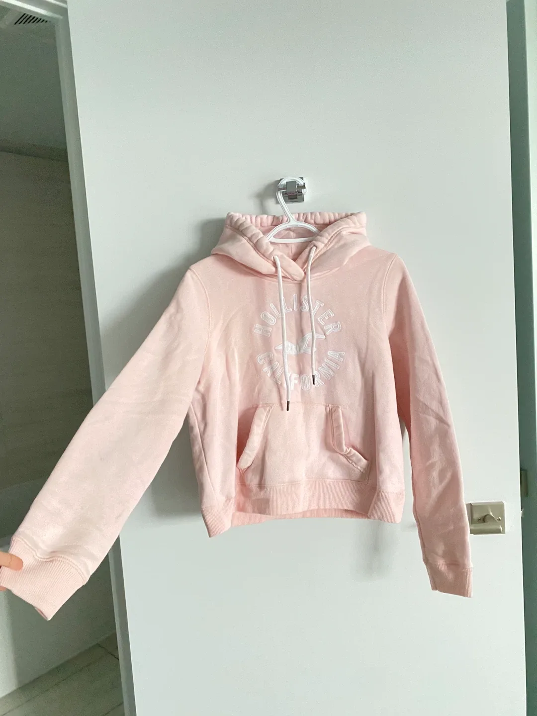 Cute Pink Hollister Hoodie image indicator(2)