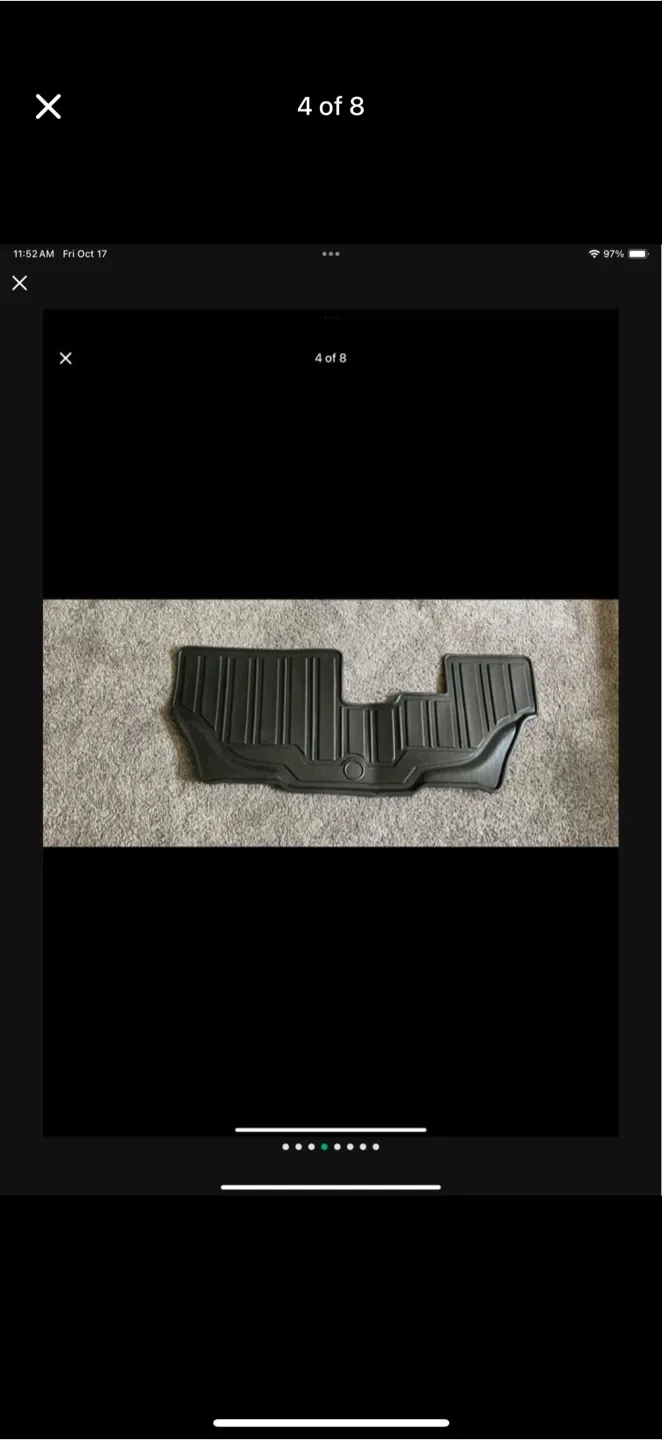 🥕New in box BMW X7 7 Seat All Weather Floor Liners 2019-25 image indicator(4)