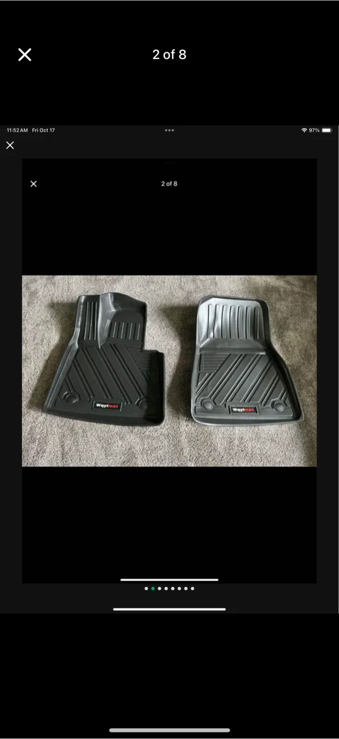 🥕New in box BMW X7 7 Seat All Weather Floor Liners 2019-25 image indicator(2)