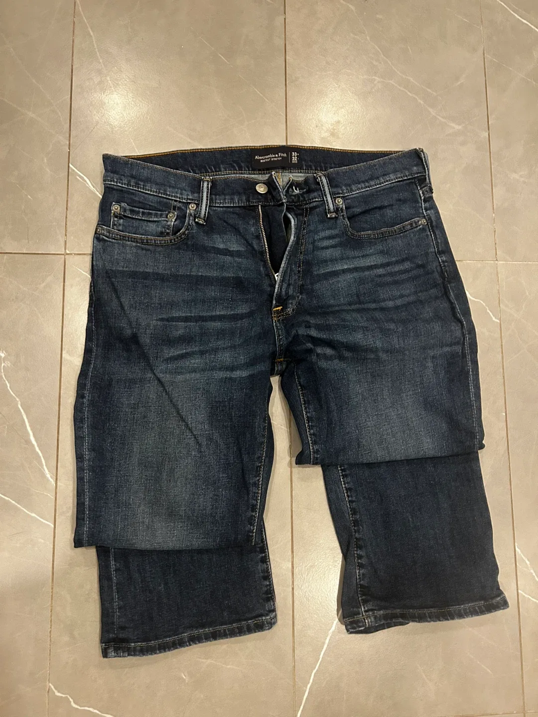 Abercrombie & Fitch Bootcut Stretch Jeans - 33x32 image indicator(6)
