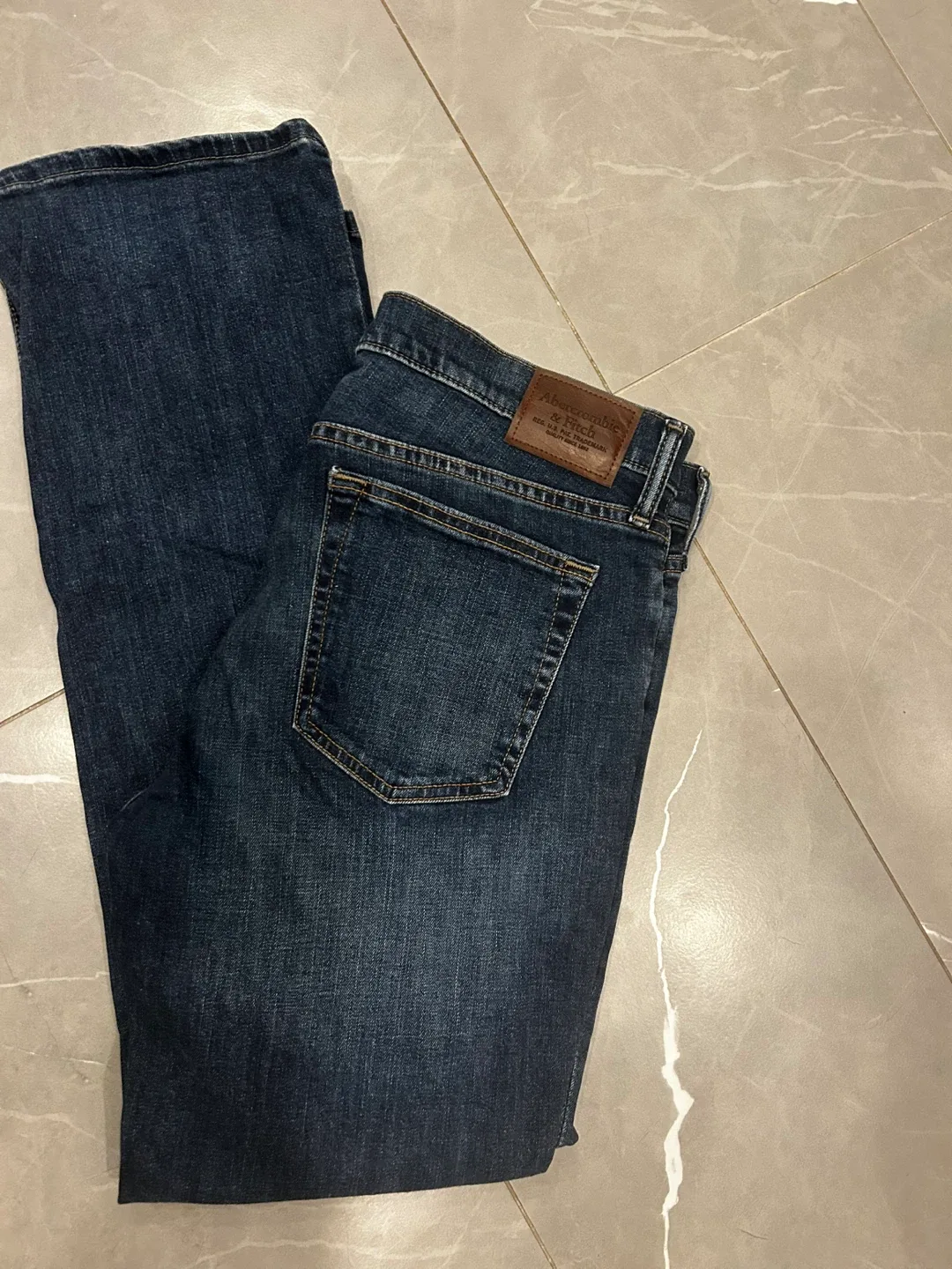 Abercrombie & Fitch Bootcut Stretch Jeans - 33x32 image indicator(8)