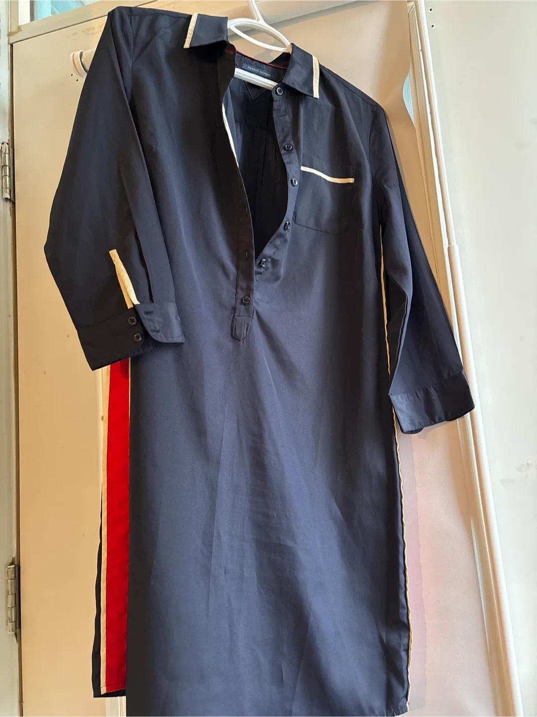 Tommy Hilfiger Navy Dress - Size M image indicator(2)