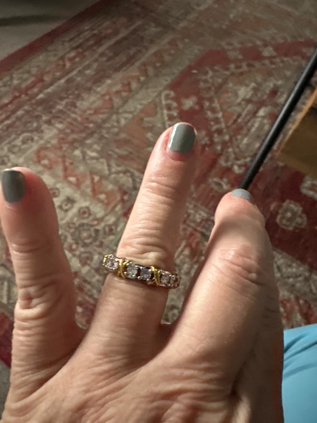 Diamond and Gold Ring - photo 2