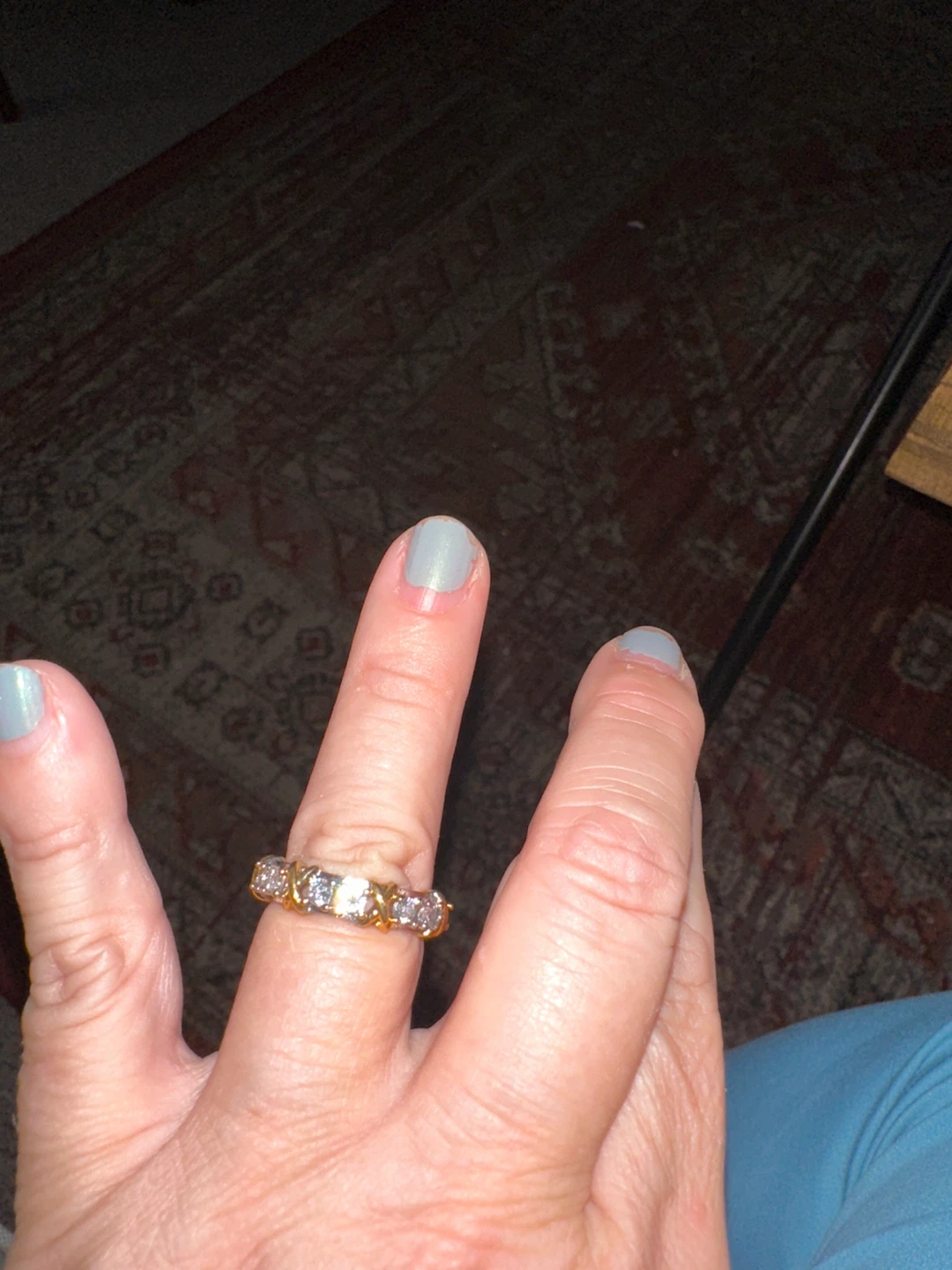 Diamond and Gold Ring
