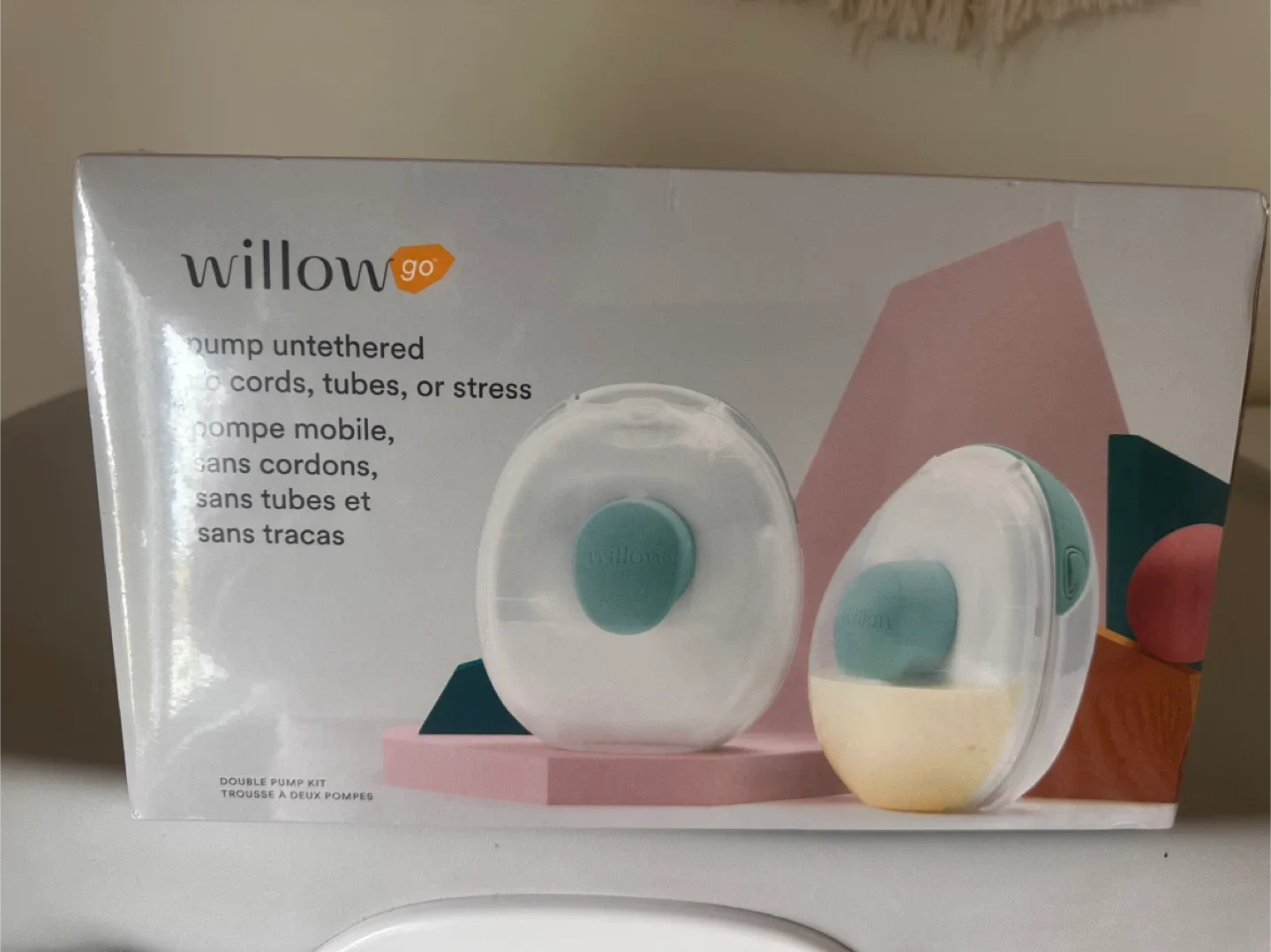 Willow Go Double Electric Breast Pump - BRAND NEW & SEALED