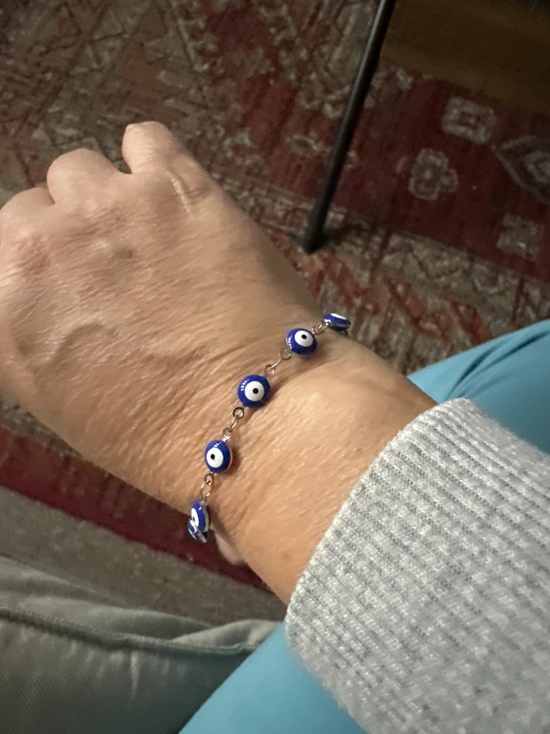Evil Eye Bracelet - Blue