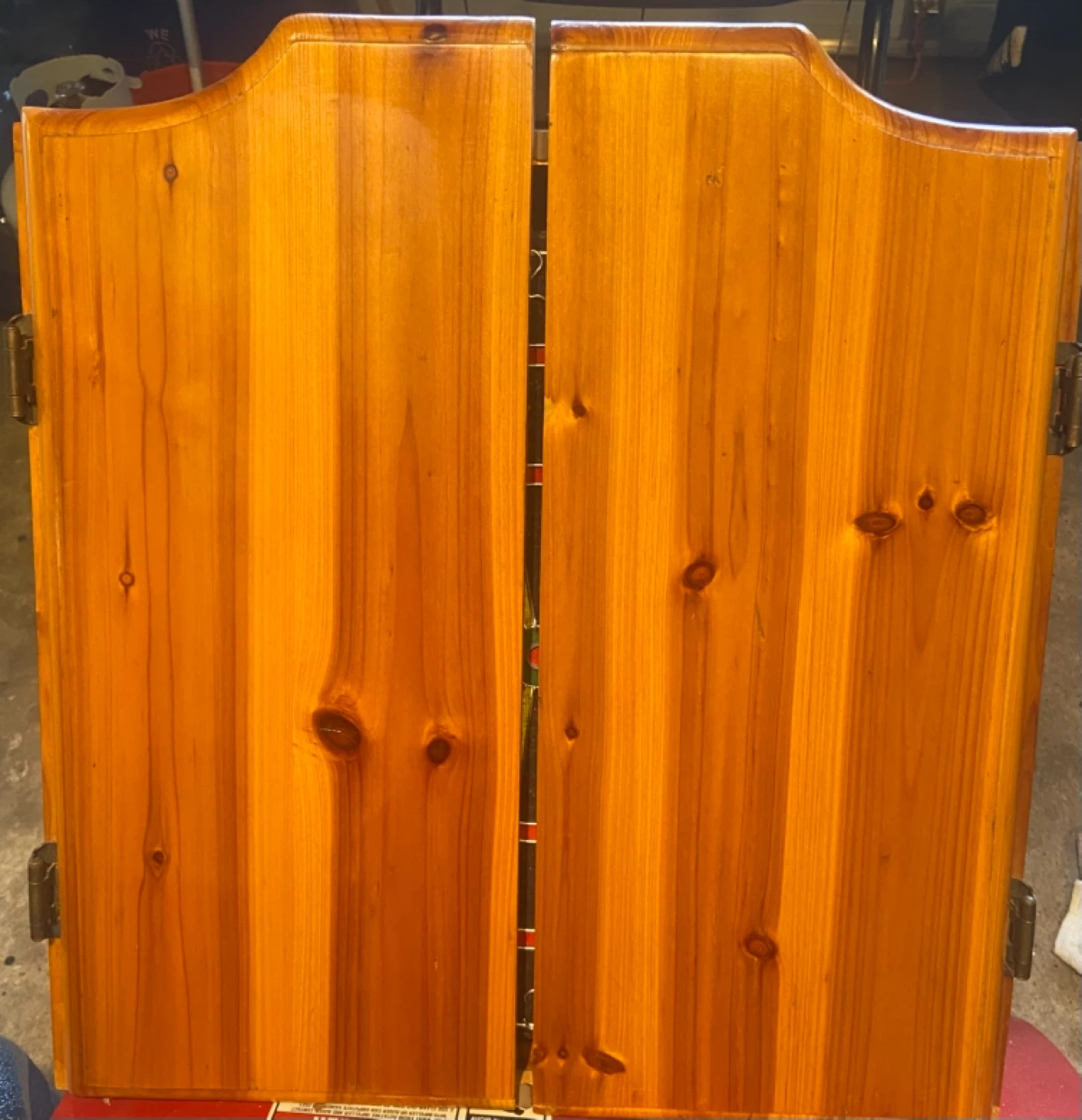 Dart Board with Cabinet - photo 4